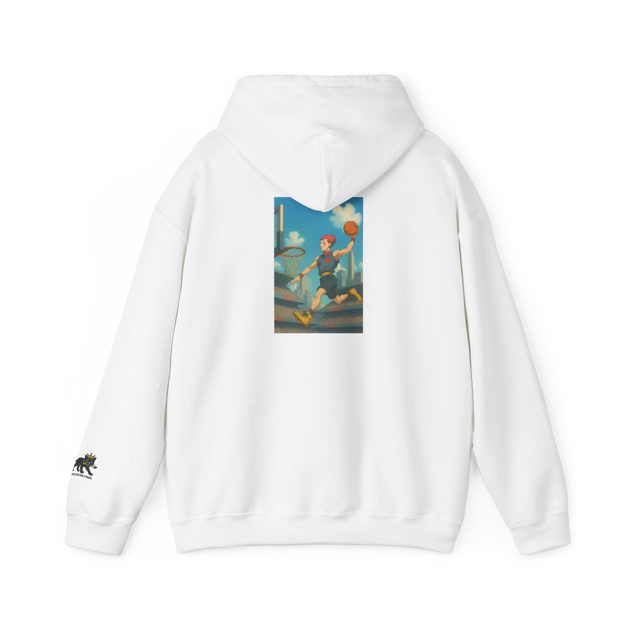 Hisoka basketball Unisex Heavy Blend™ Hooded Sweatshirt