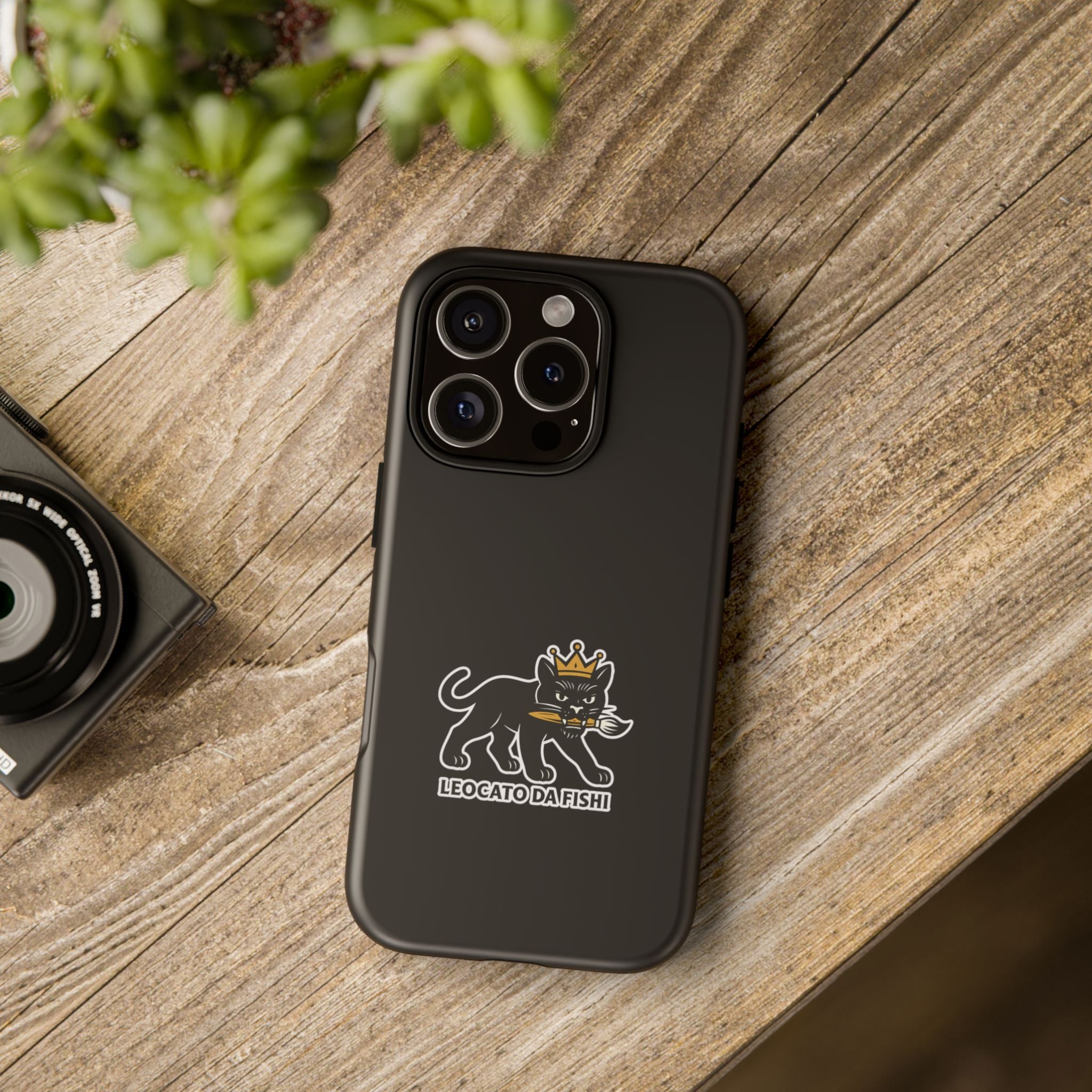 Tough Cases Phone Case, Unique Cat Design, Perfect for Animal Lovers, Gift for Birthdays, Fun Accessory for Everyday Use