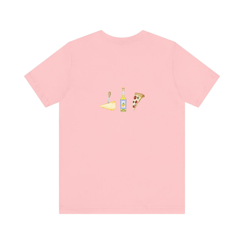 italian food Graphic Tee, Casual Summer Shirt, Marine Life T-Shirt, Gift for Sea Lovers,  high quality