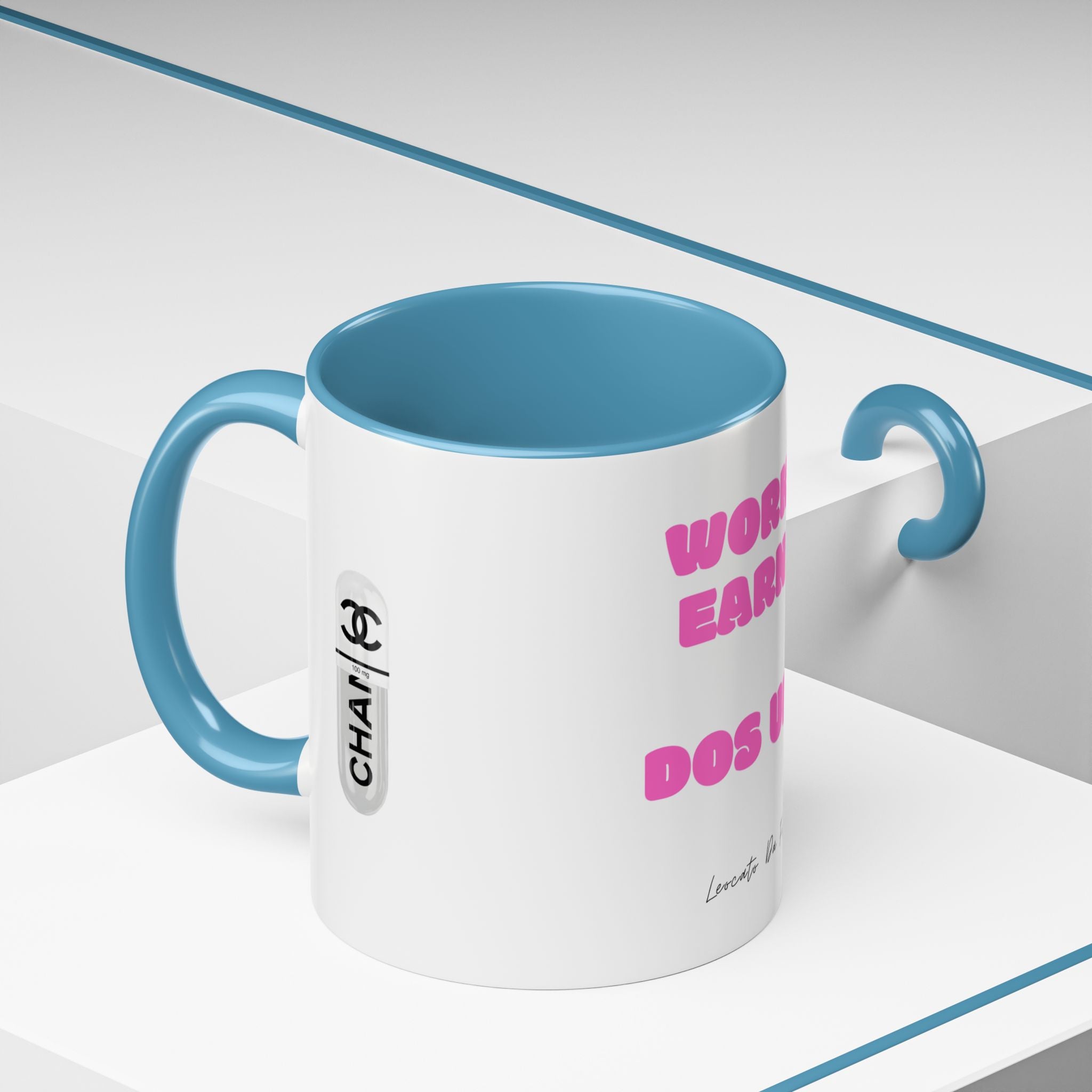 work earn dos up  Coffee Mug (11, 15oz)