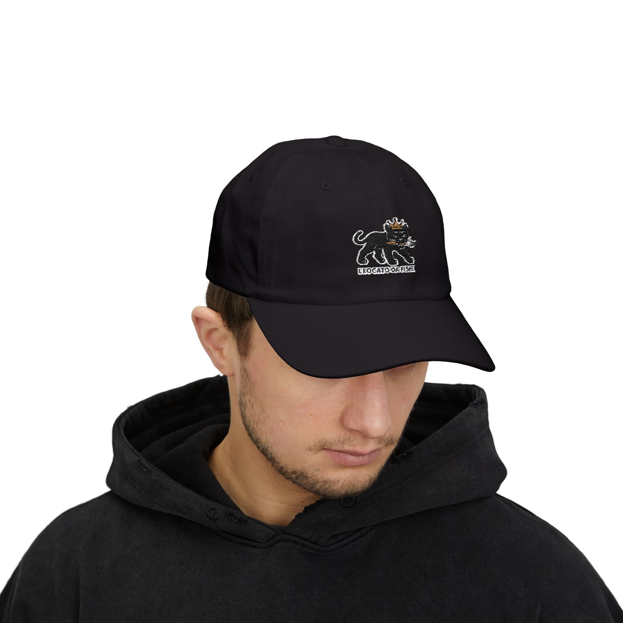 leocato da fishi hat ,  Stylish Baseball Hat, Perfect Gift for Dads, Casual Wear, Outdoor Adventures, Fishing Events