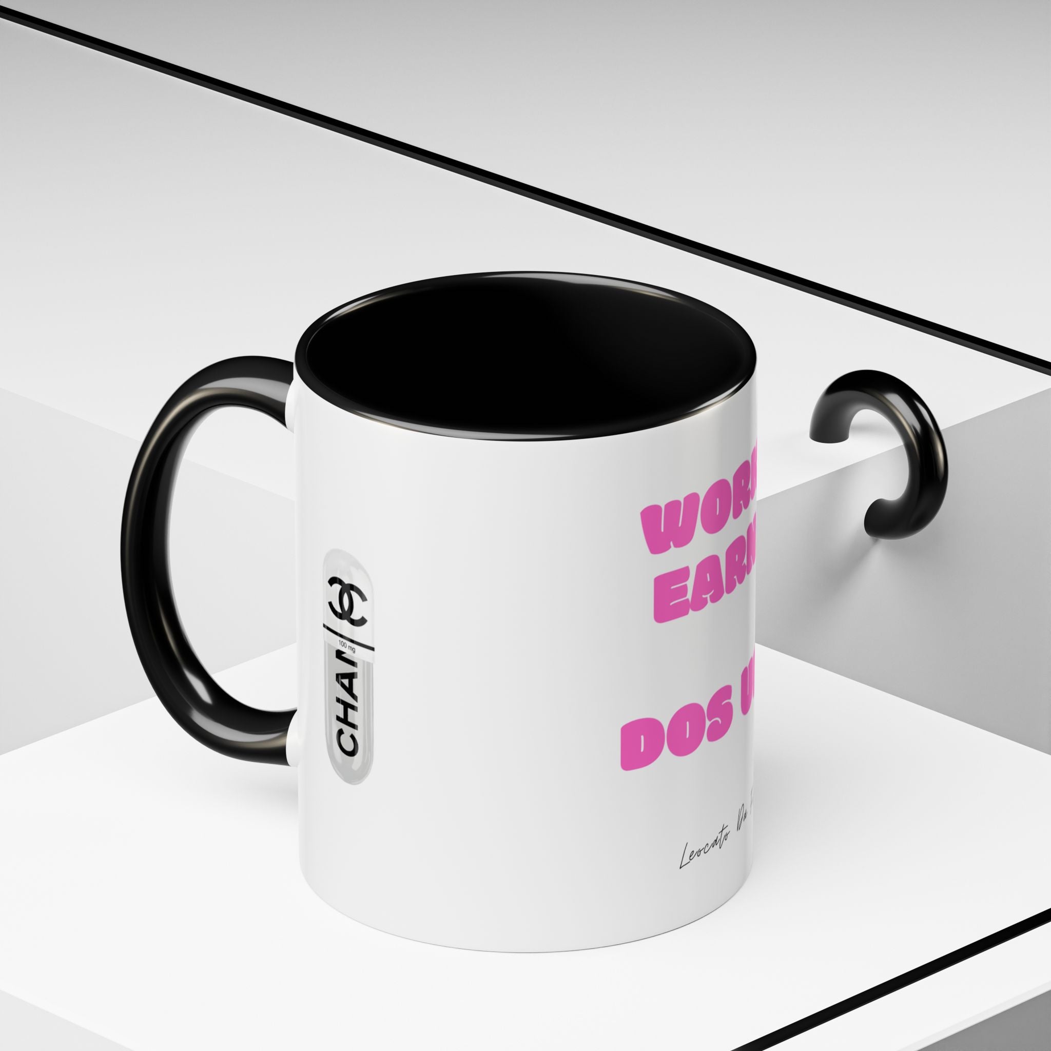 work earn dos up  Coffee Mug (11, 15oz)