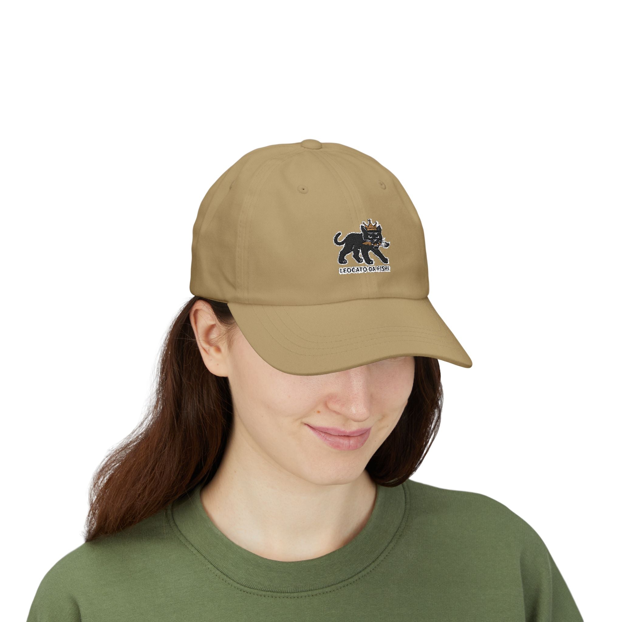 leocato da fishi hat ,  Stylish Baseball Hat, Perfect Gift for Dads, Casual Wear, Outdoor Adventures, Fishing Events
