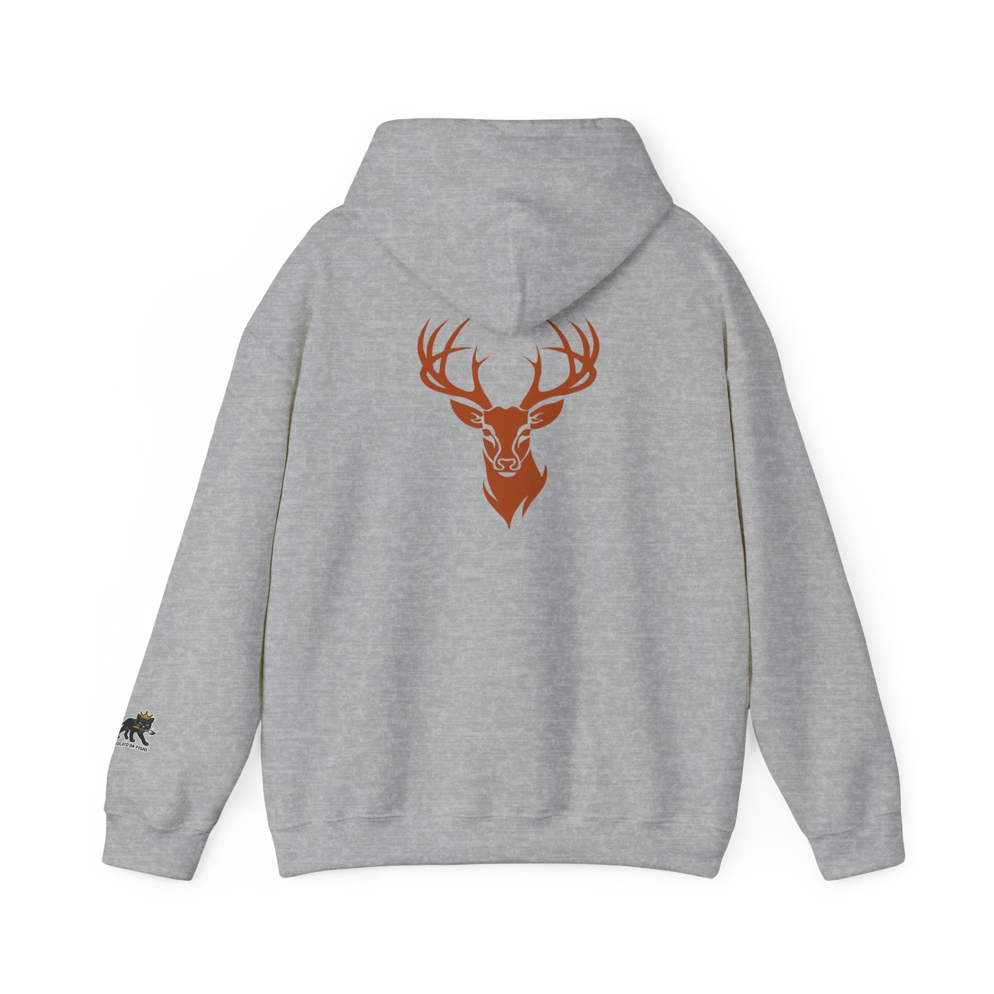deer head Hooded Sweatshirt, Unisex Casual Hoodie