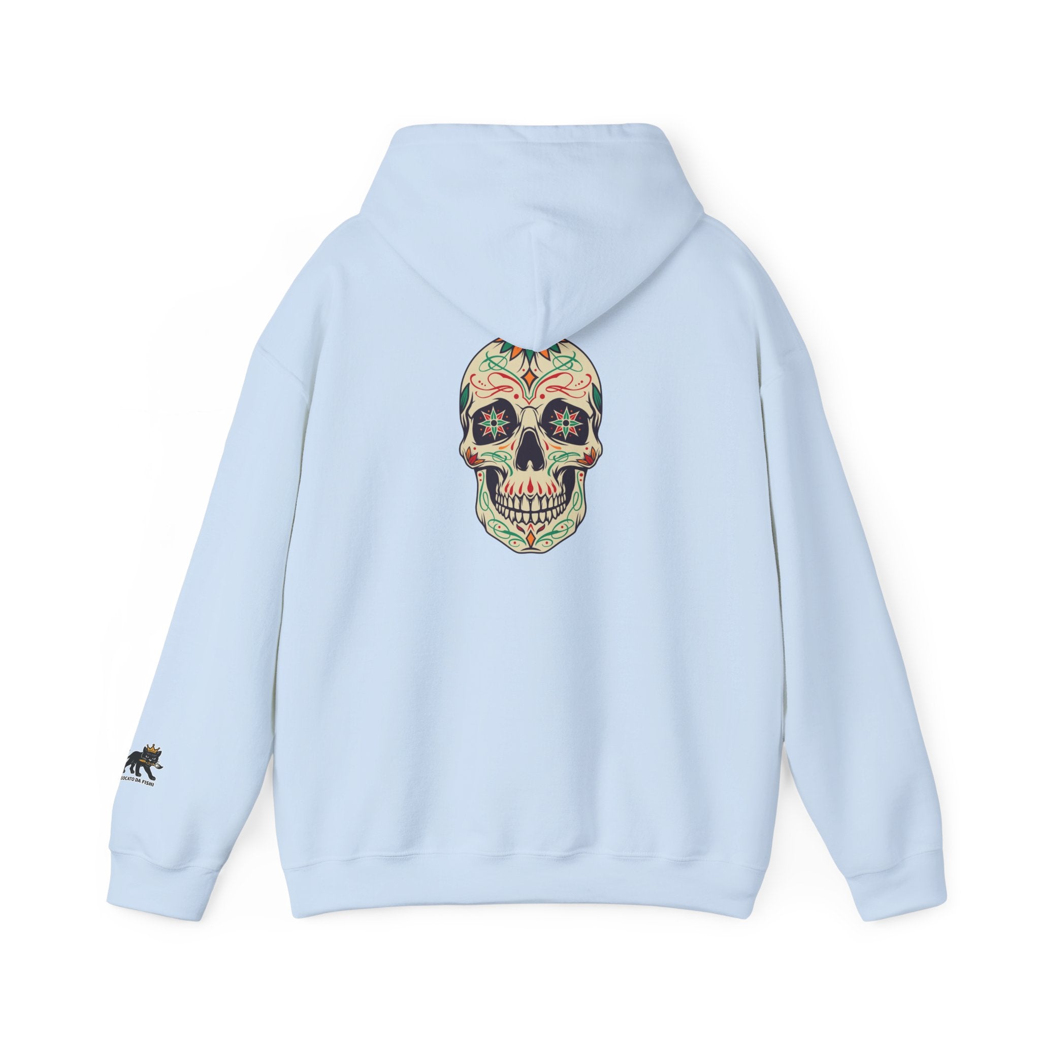 skull Hooded Sweatshirt, Unisex Casual Hoodie, Perfect Gift for Friends, Inspiring Apparel, Comfortable Daily Wear