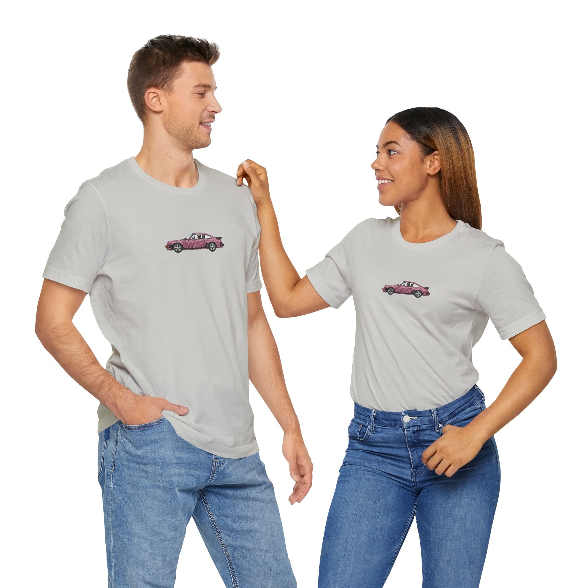 911 pink car unisex , high quality