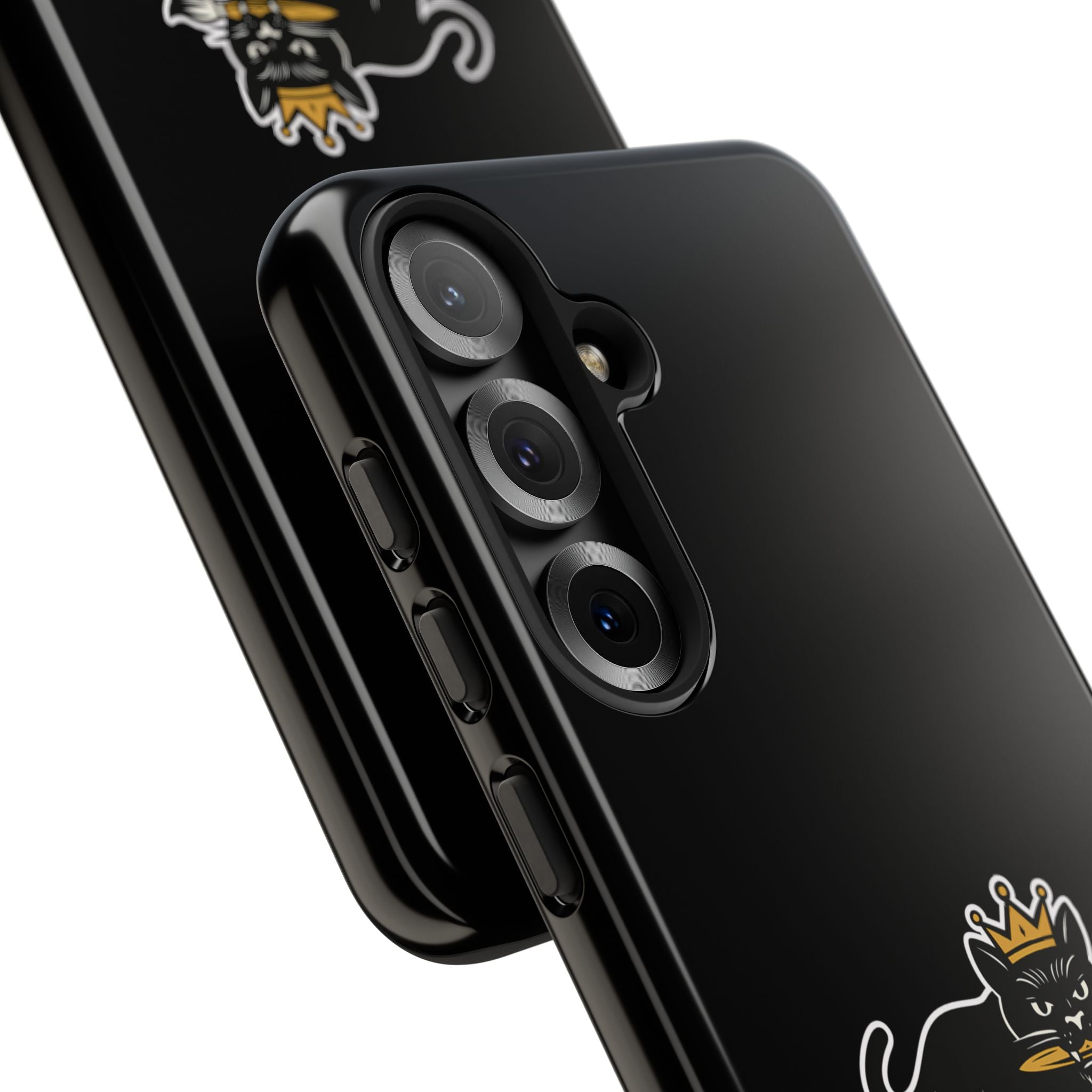 Tough Cases Phone Case, Unique Cat Design, Perfect for Animal Lovers, Gift for Birthdays, Fun Accessory for Everyday Use