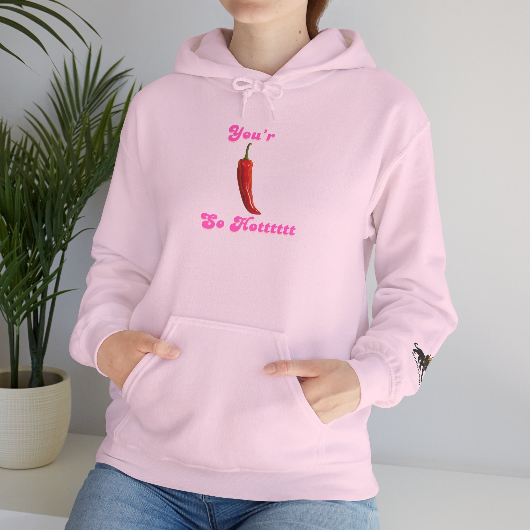 your so hot Hoodie, Fun Gift for Friends, Trendy Unisex Sweatshirt, Cute Casual Wear, Birthday Party Attire, Streetwear Fashion