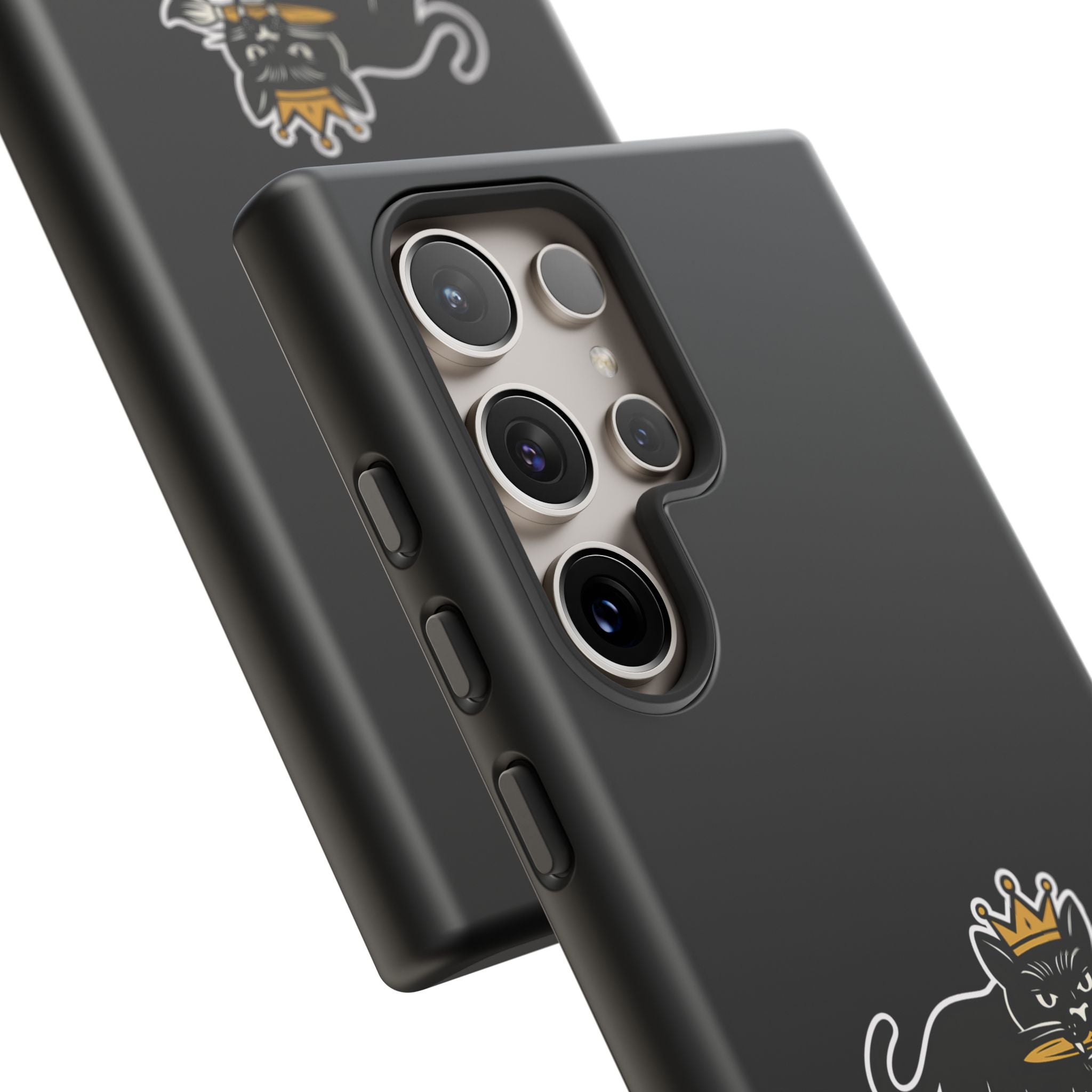 Tough Cases Phone Case, Unique Cat Design, Perfect for Animal Lovers, Gift for Birthdays, Fun Accessory for Everyday Use