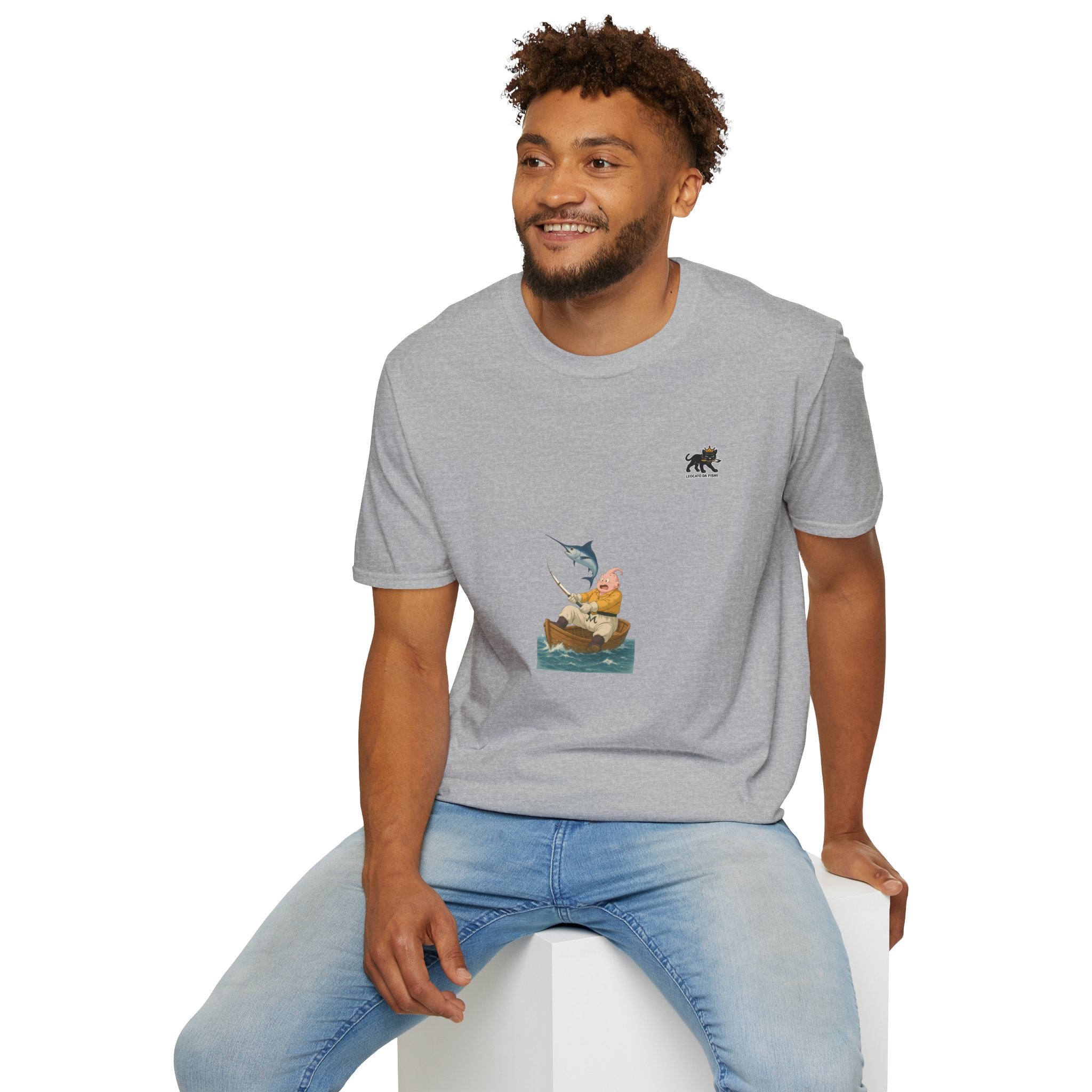 Fishing buu Unisex T-Shirt, Casual Wear, Gift for Fishermen, Outdoor Adventure Shirt, Summer Apparel, Fishing Enthusiast Tee