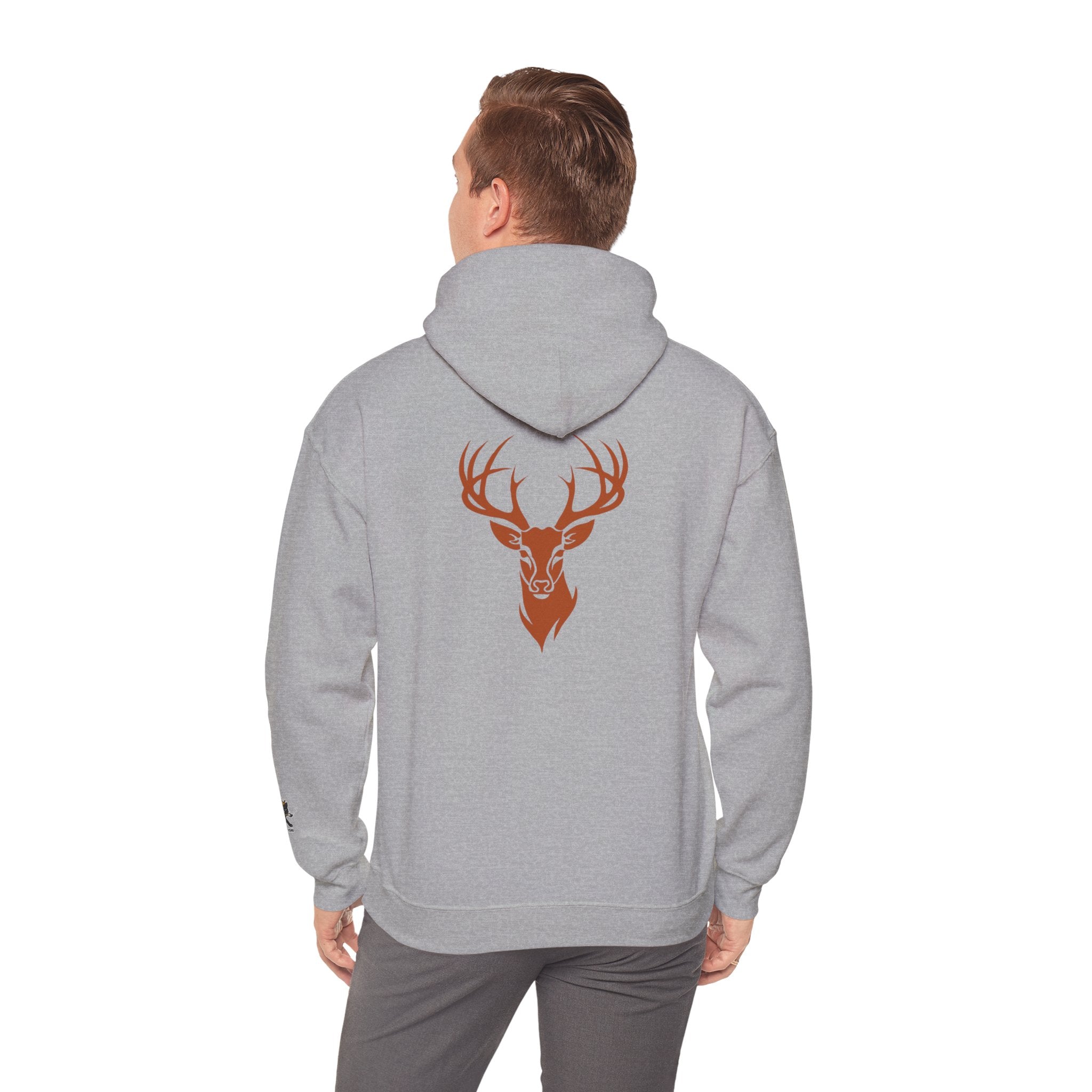 deer head Hooded Sweatshirt, Unisex Casual Hoodie