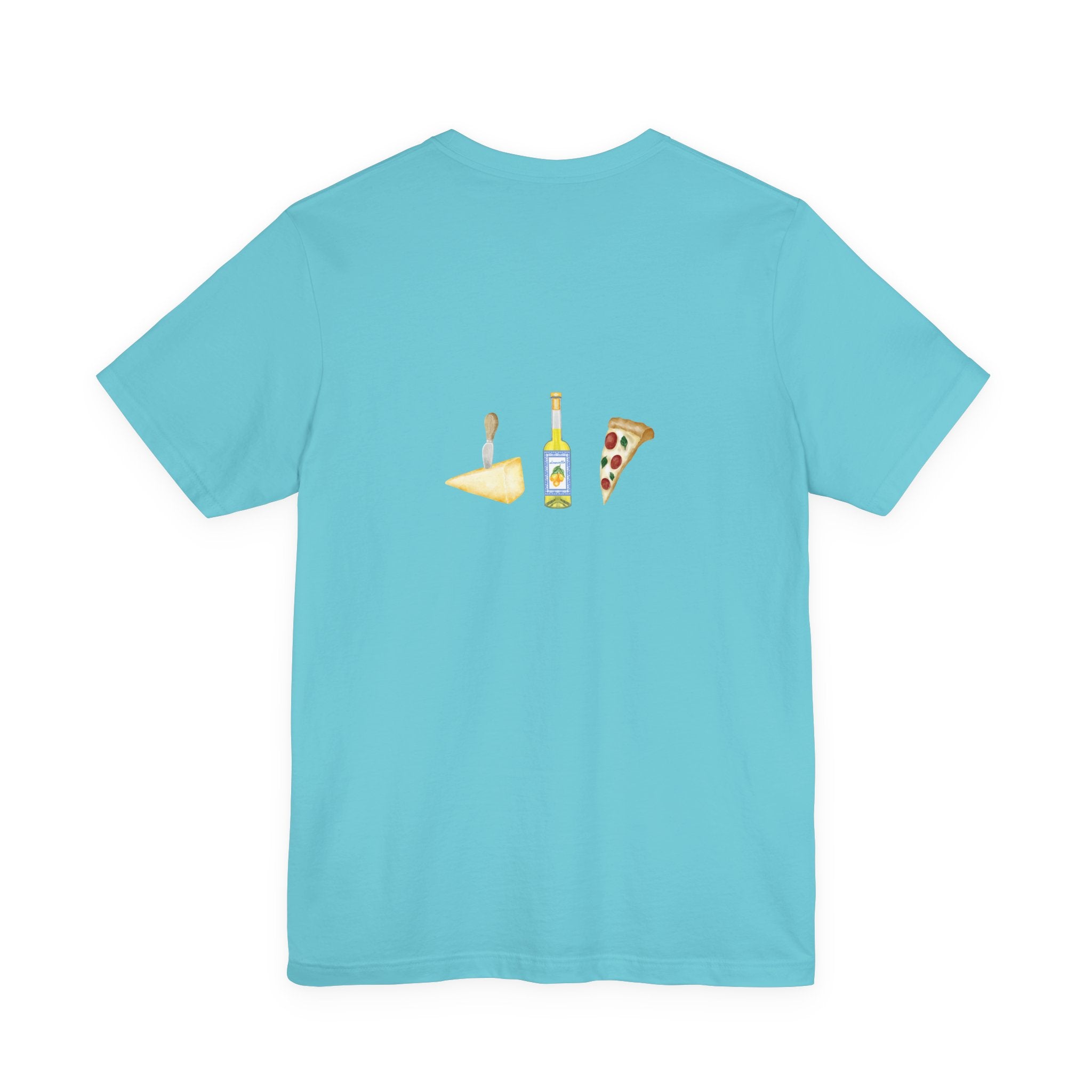 italian food Graphic Tee, Casual Summer Shirt, Marine Life T-Shirt, Gift for Sea Lovers,  high quality
