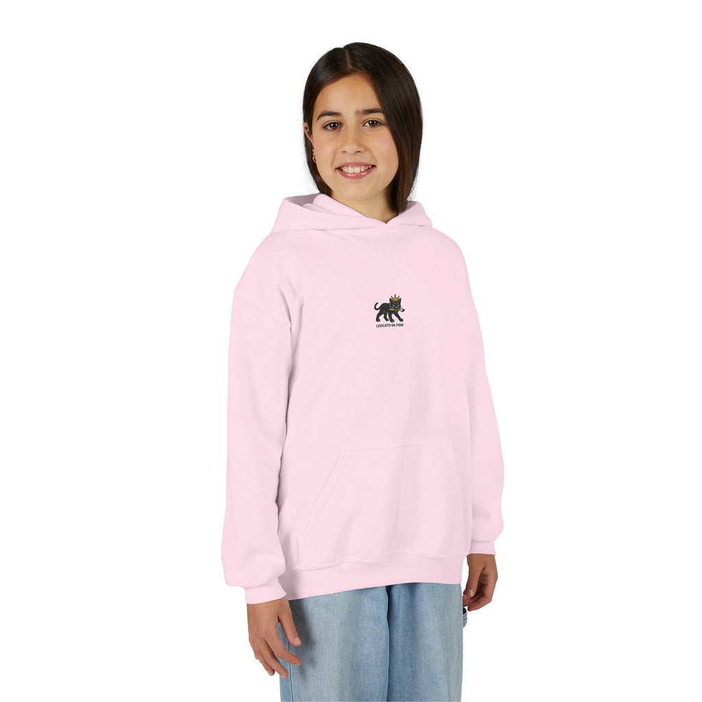 Youth Heavy Blend Hooded Sweatshirt with 'Leccato da Fish' Design - Cozy Gift for Teens, Memory Keepsake, Casual Wear, Birthday .