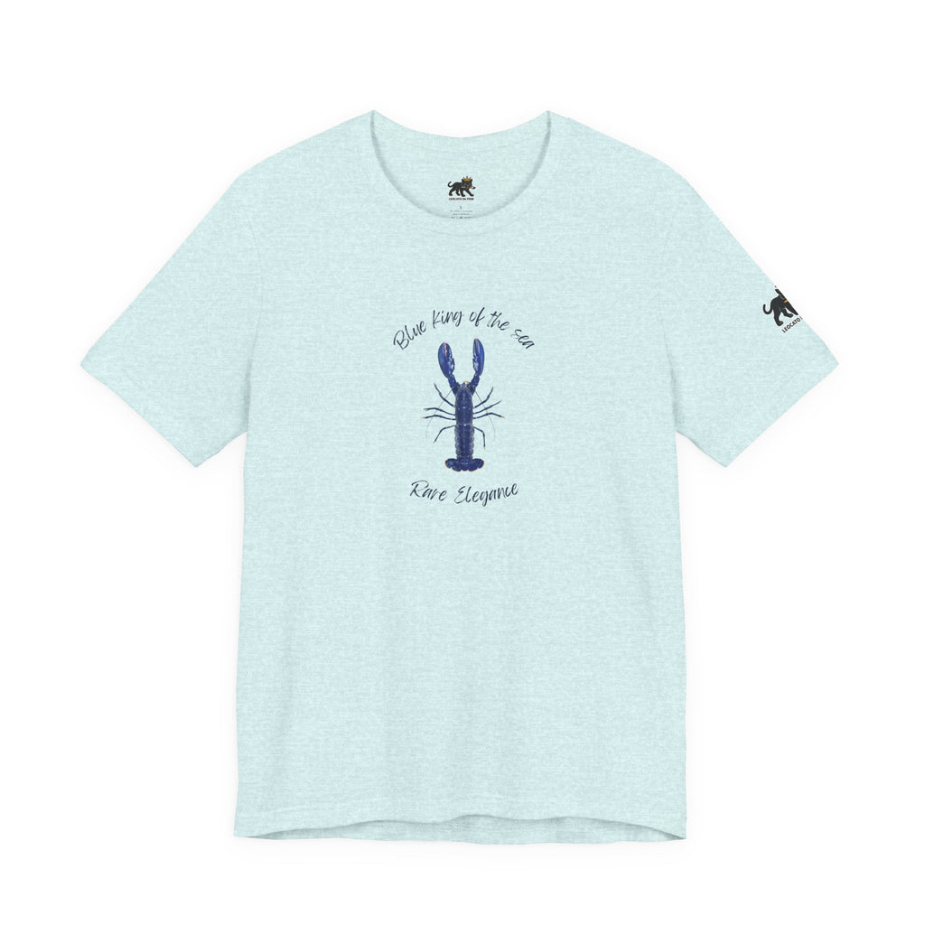 blue king of sea Lobster Graphic Tee, Casual Summer Shirt, Marine Life T-Shirt, Gift for Sea Lovers,  high quality