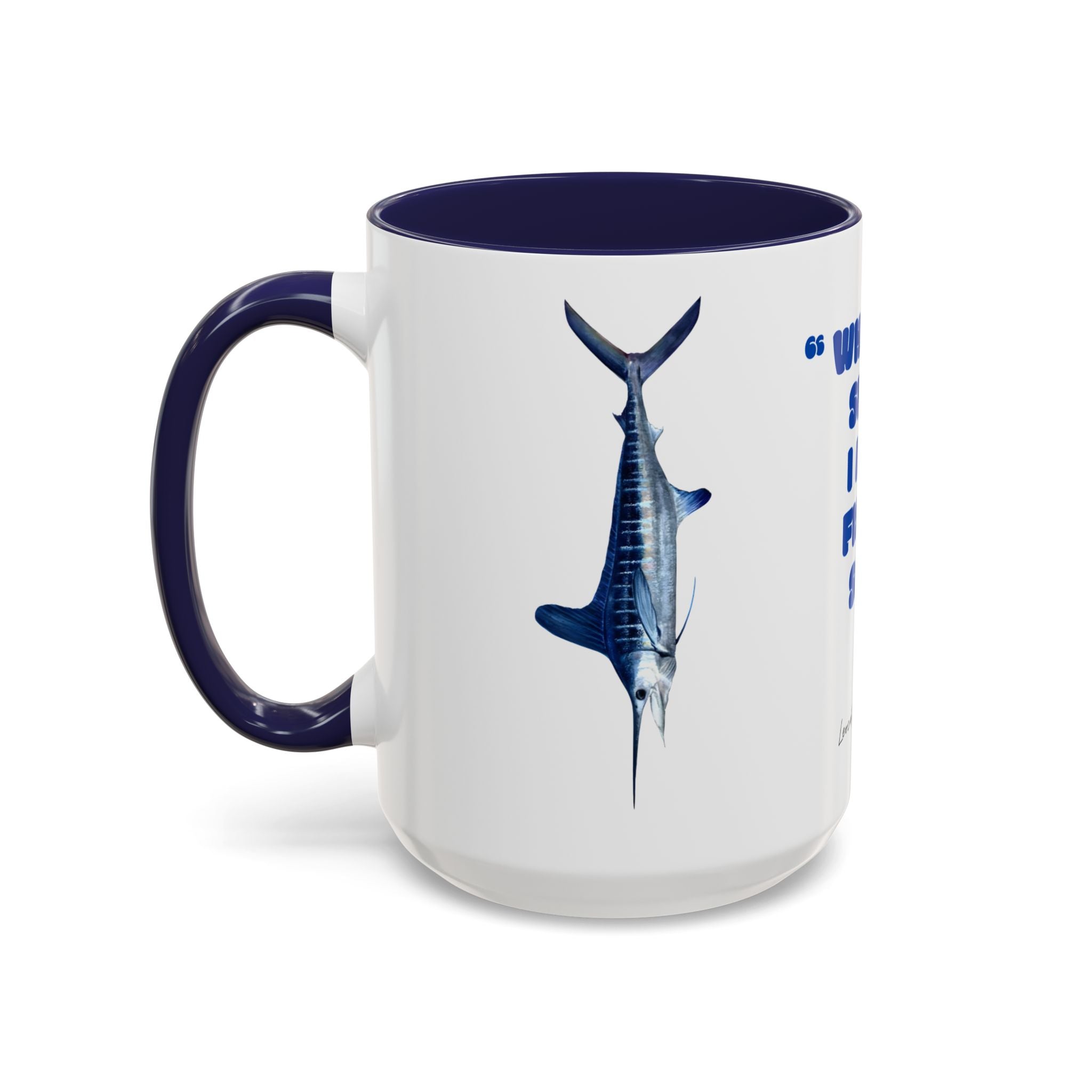 fishing time 1 Coffee Mug (11, 15oz)