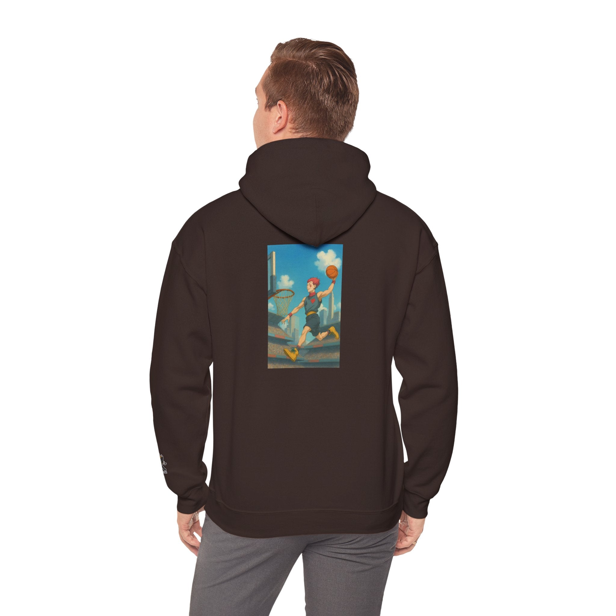 Hisoka basketball Unisex Heavy Blend™ Hooded Sweatshirt