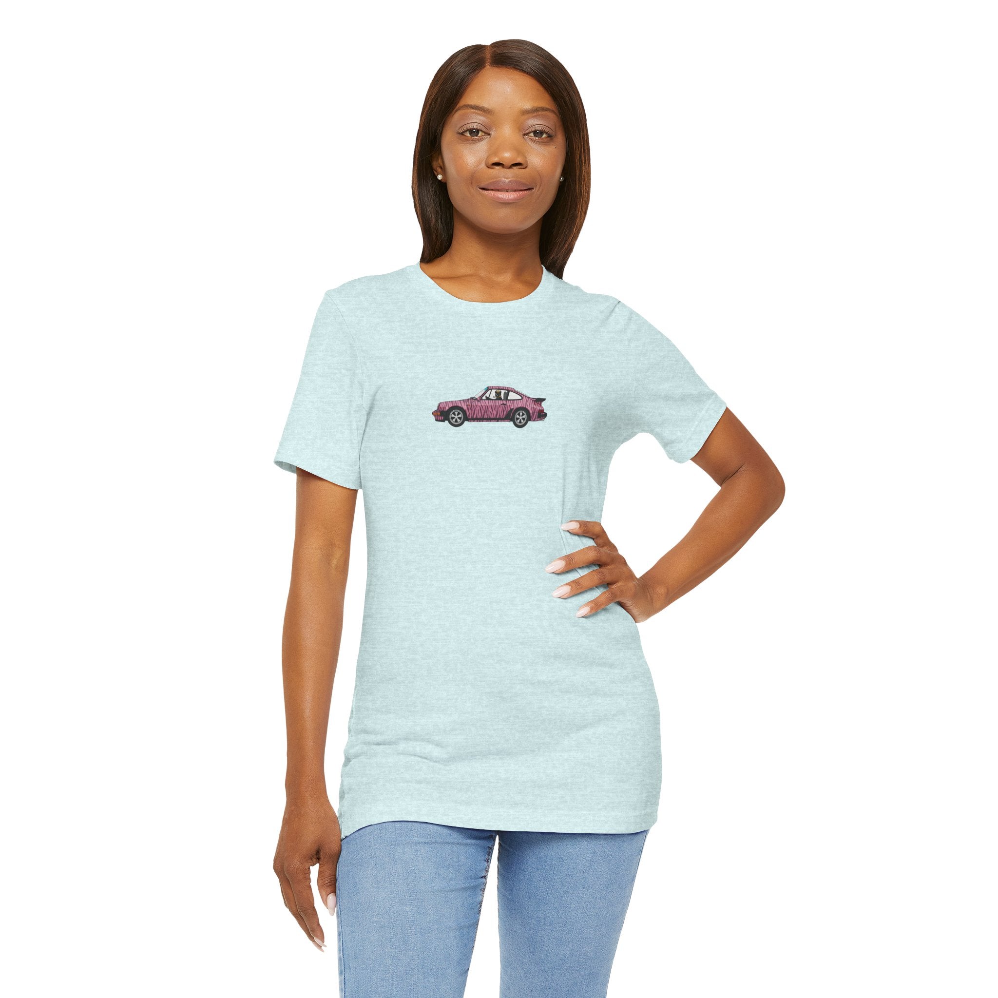 911 pink car unisex , high quality