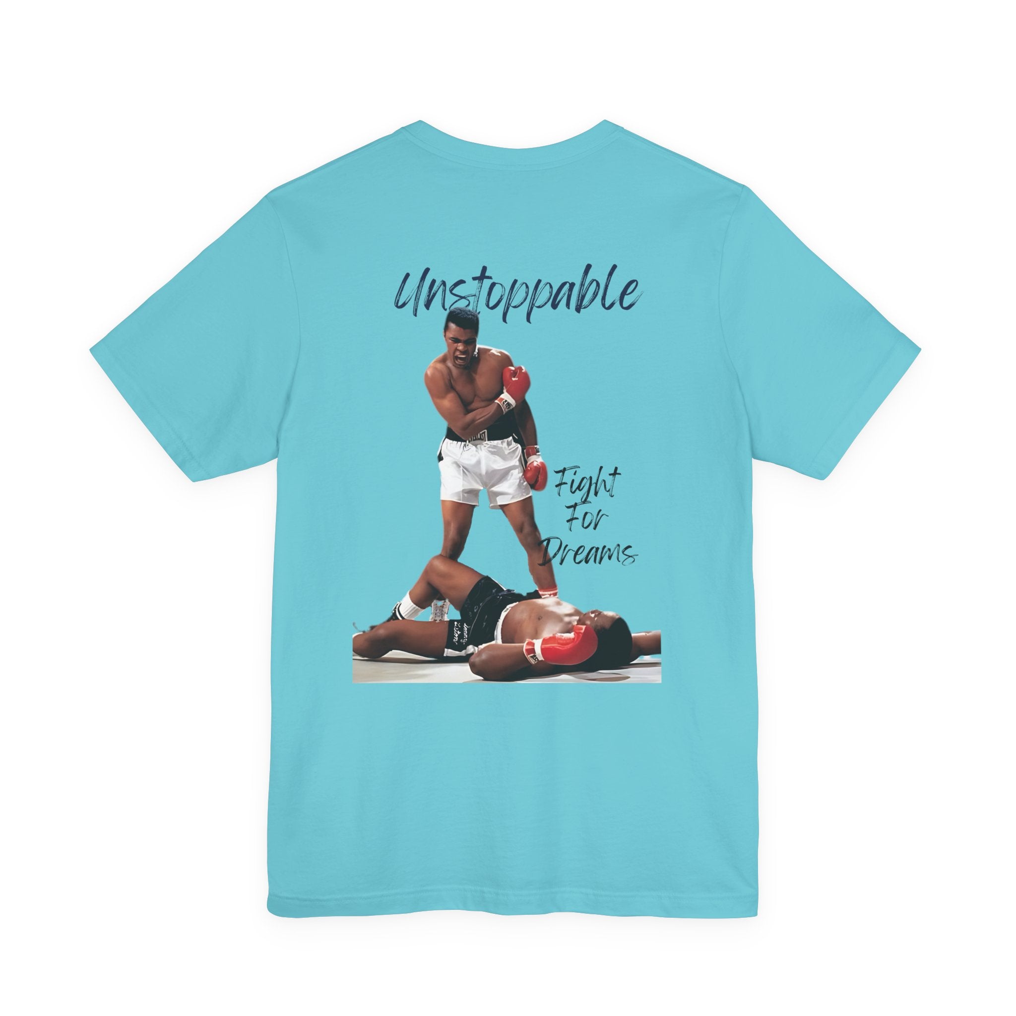 fight for dreams mohamed ali boxer Graphic Tee, Casual Summer Shirt, Marine Life T-Shirt, Gift for Sea Lovers,  high quality