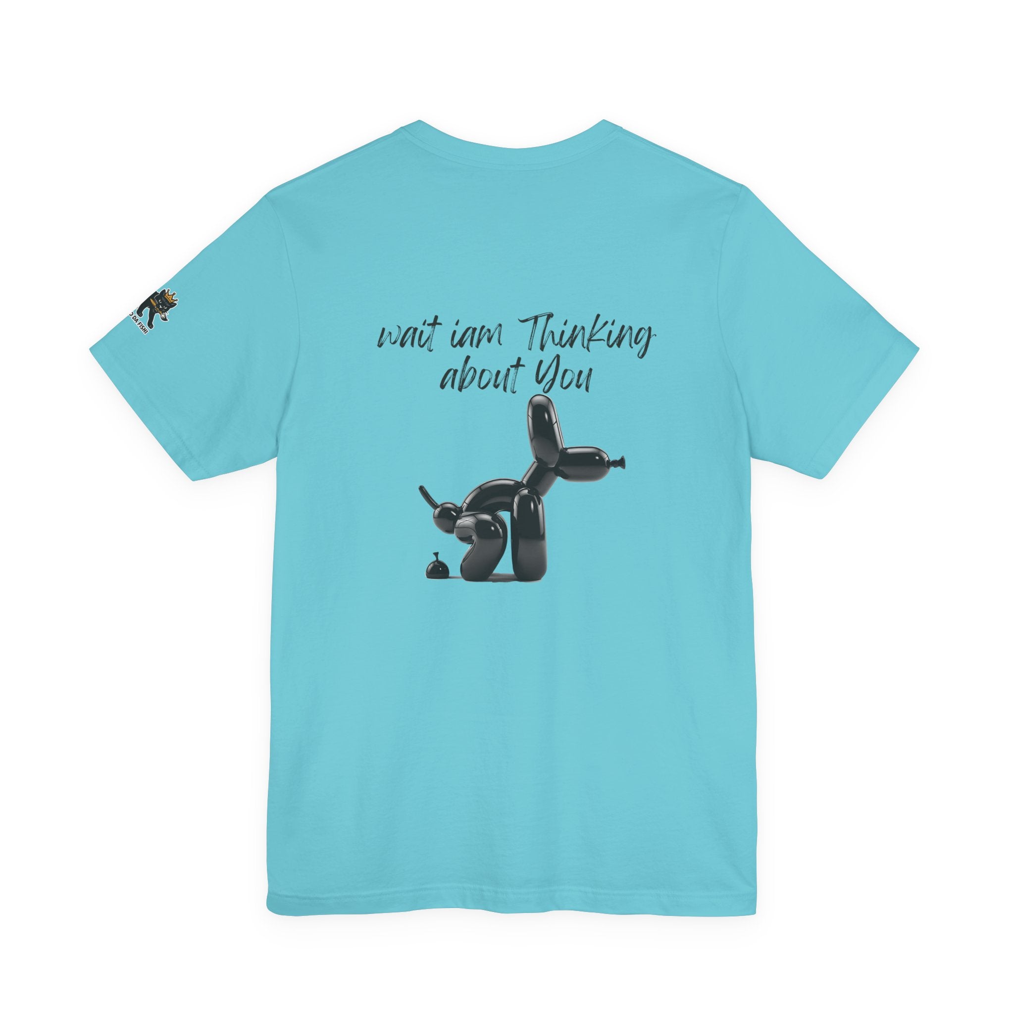 wait iam thinking about you Graphic Tee, Casual Summer Shirt, Marine Life T-Shirt, Gift for Sea Lovers,  high quality