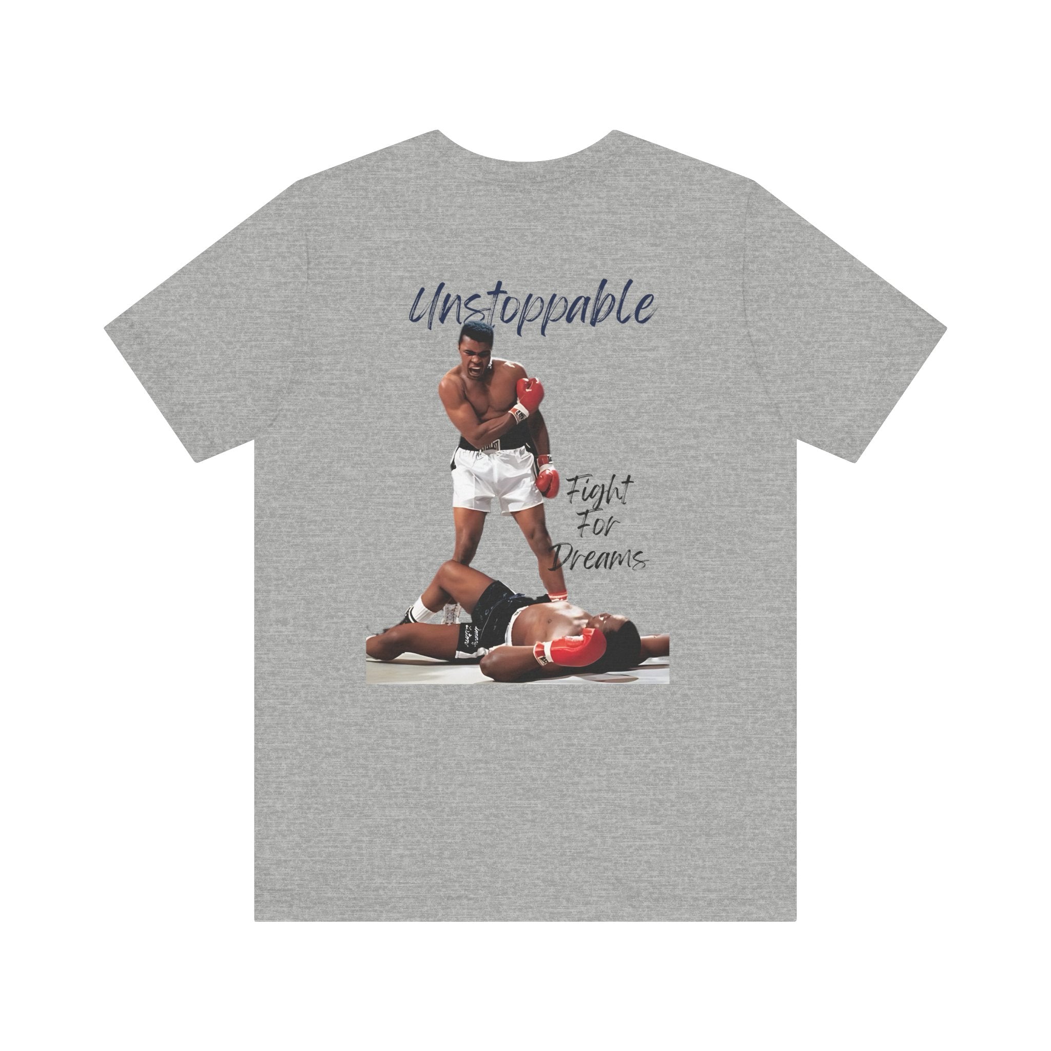 fight for dreams mohamed ali boxer Graphic Tee, Casual Summer Shirt, Marine Life T-Shirt, Gift for Sea Lovers,  high quality