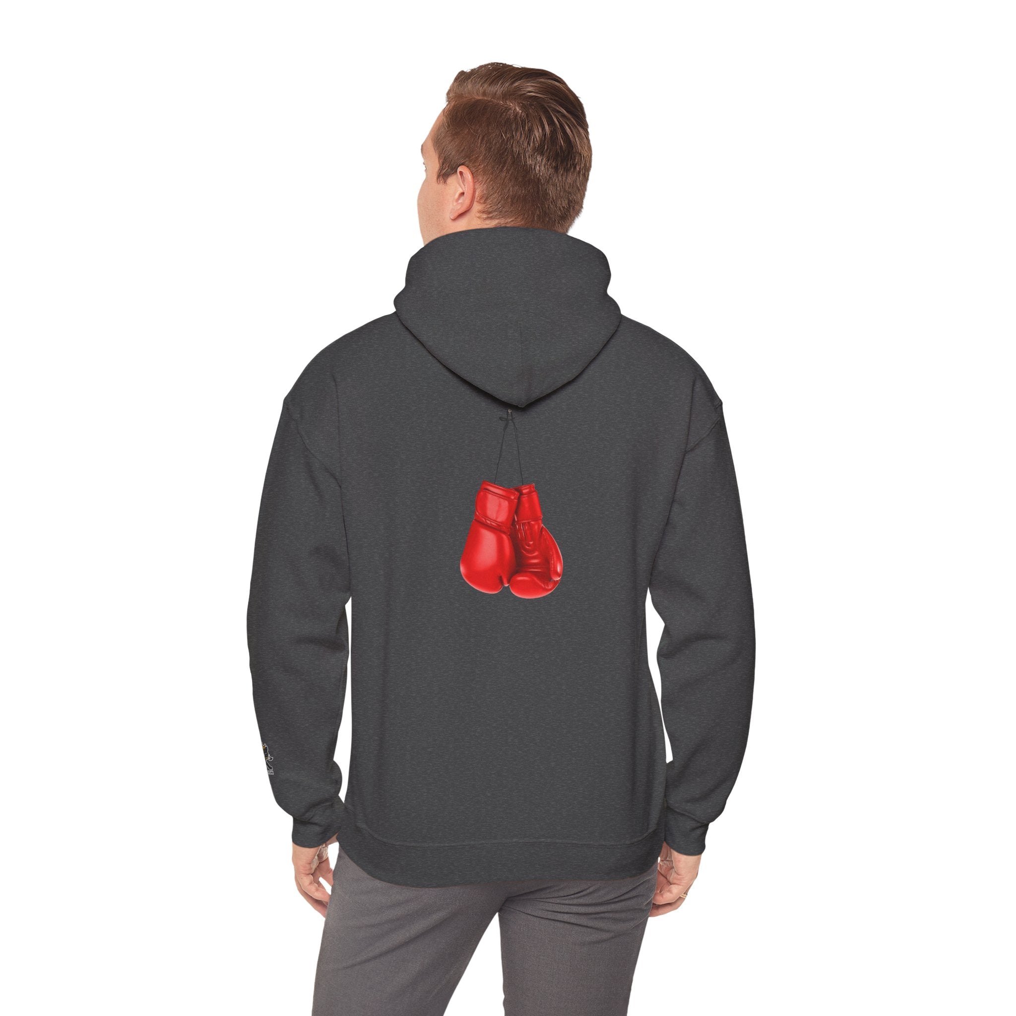 boxing gloves Hooded Sweatshirt, Unisex Casual Hoodie, Perfect Gift for Friends, Inspiring Apparel, Comfortable Daily Wear