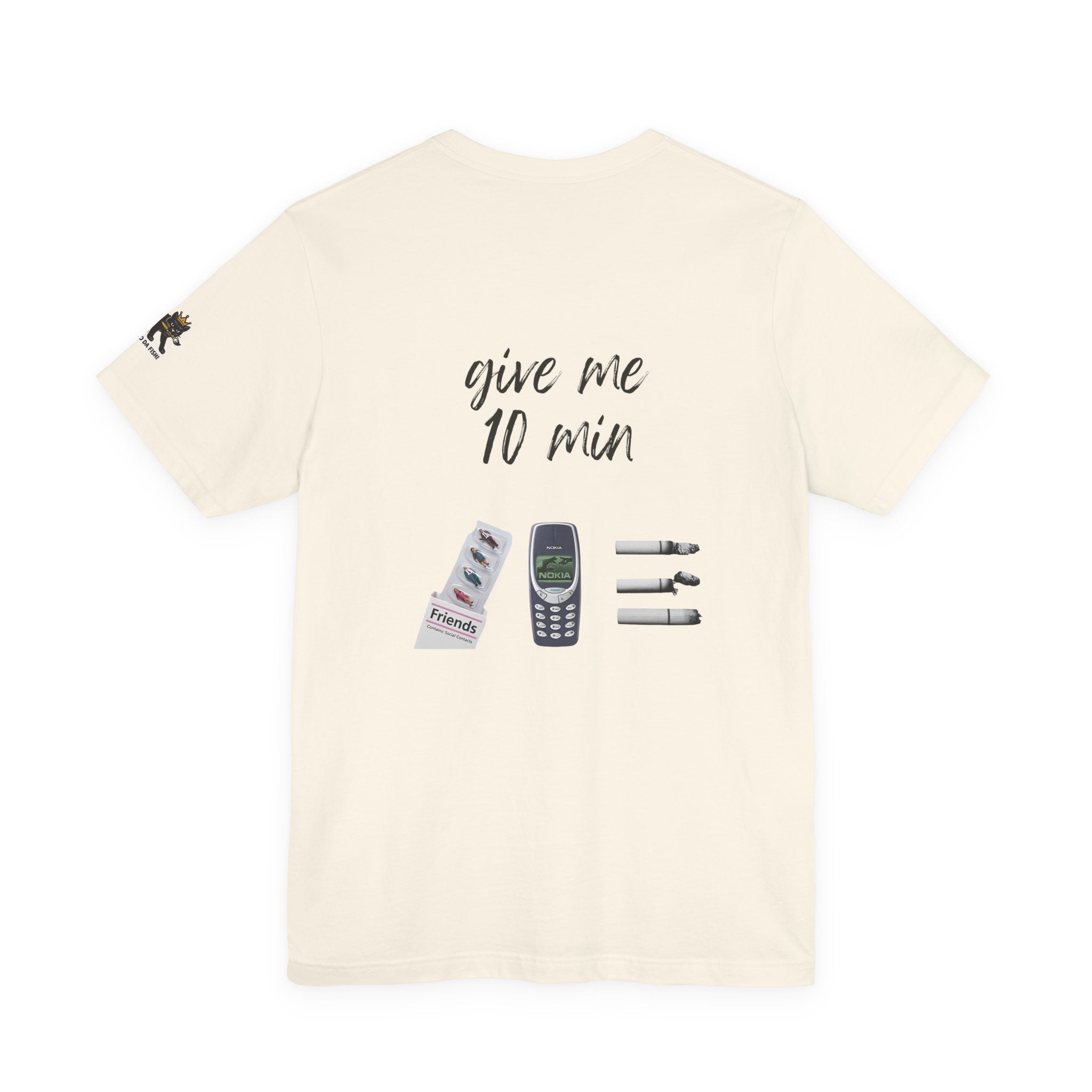give me 10 min Graphic Tee, Casual Summer Shirt, Marine Life T-Shirt, Gift for Sea Lovers,  high quality