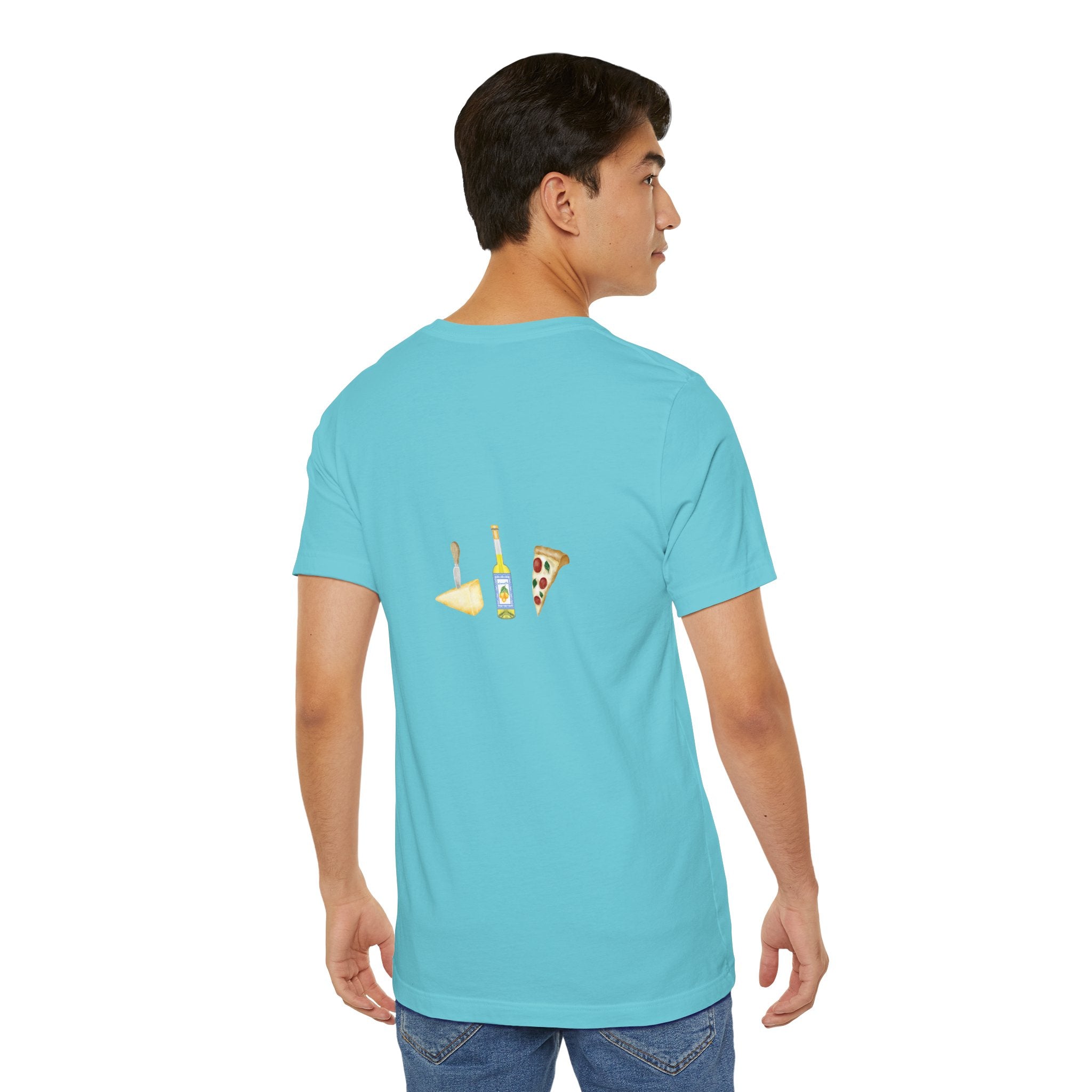 italian food Graphic Tee, Casual Summer Shirt, Marine Life T-Shirt, Gift for Sea Lovers,  high quality
