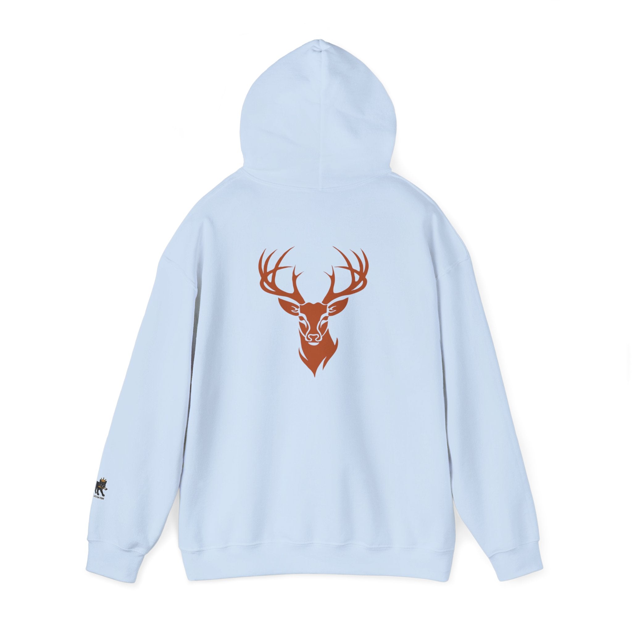 deer head Hooded Sweatshirt, Unisex Casual Hoodie