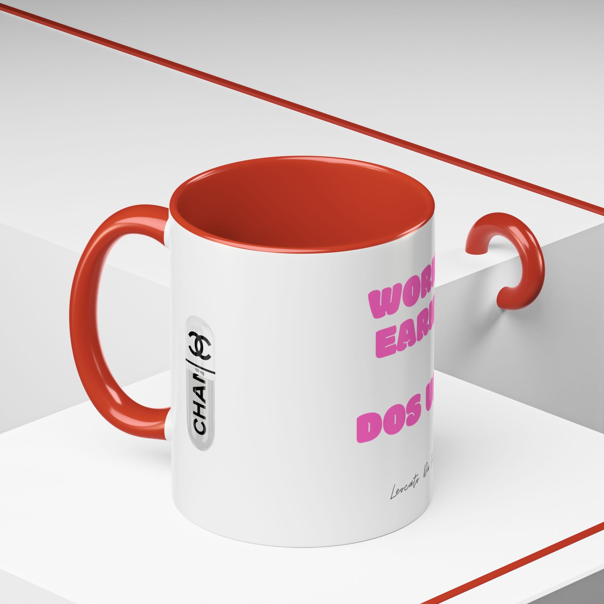 work earn dos up  Coffee Mug (11, 15oz)