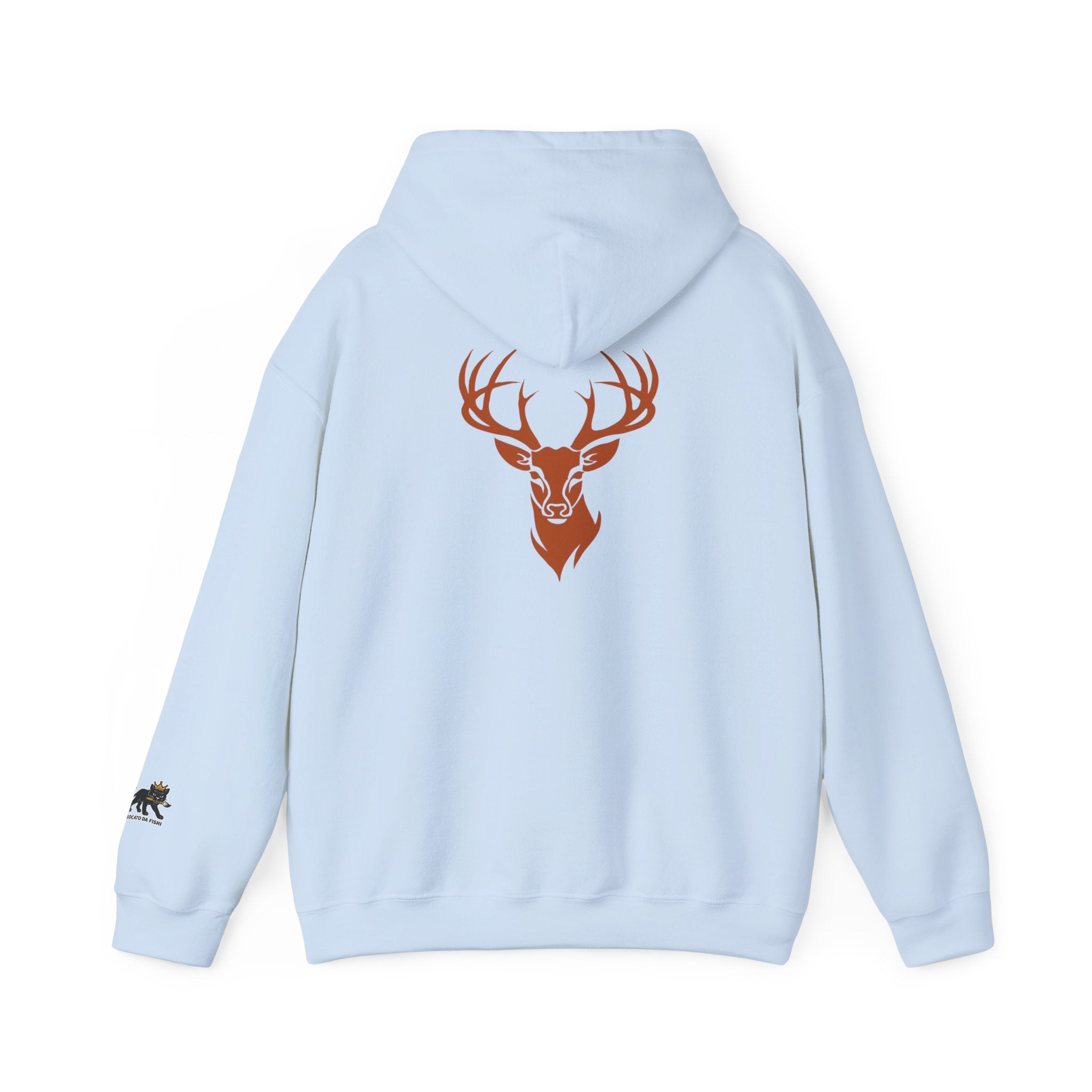 deer head Hooded Sweatshirt, Unisex Casual Hoodie
