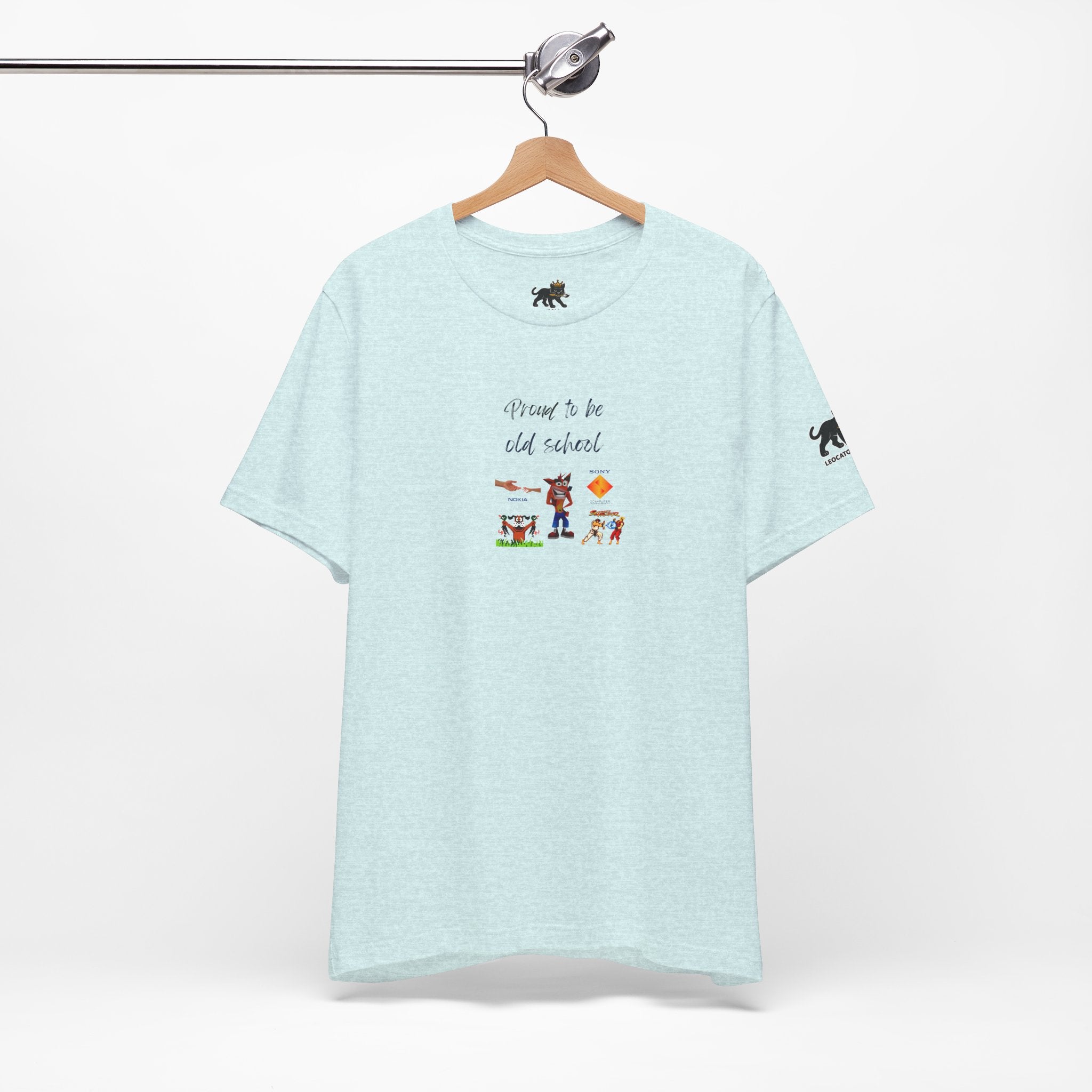 proud to be old school   Graphic Tee, Casual Summer Shirt, Marine Life T-Shirt, Gift for Sea Lovers,  high quality
