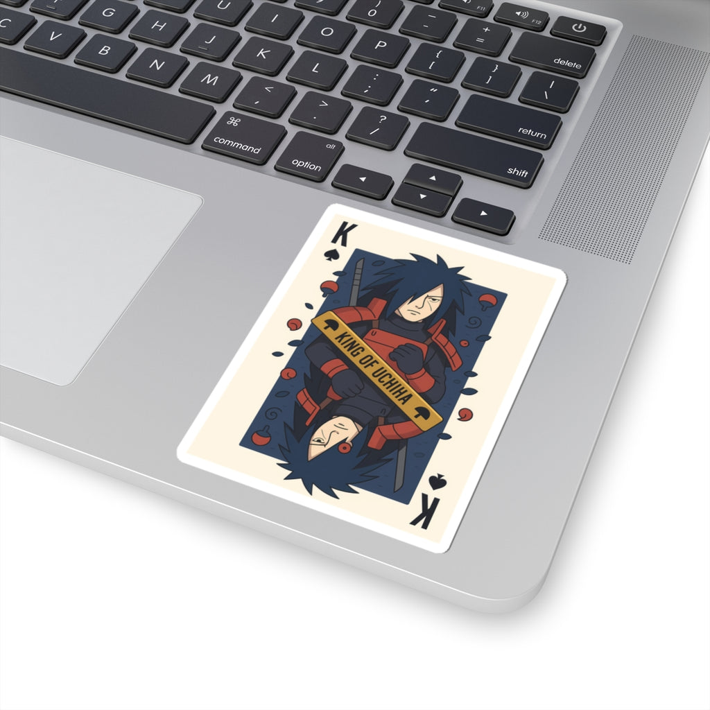 madara the king  Character Kiss-Cut Stickers | Laptop, Decor, Gift, Naruto, Pain, Custom Stickers