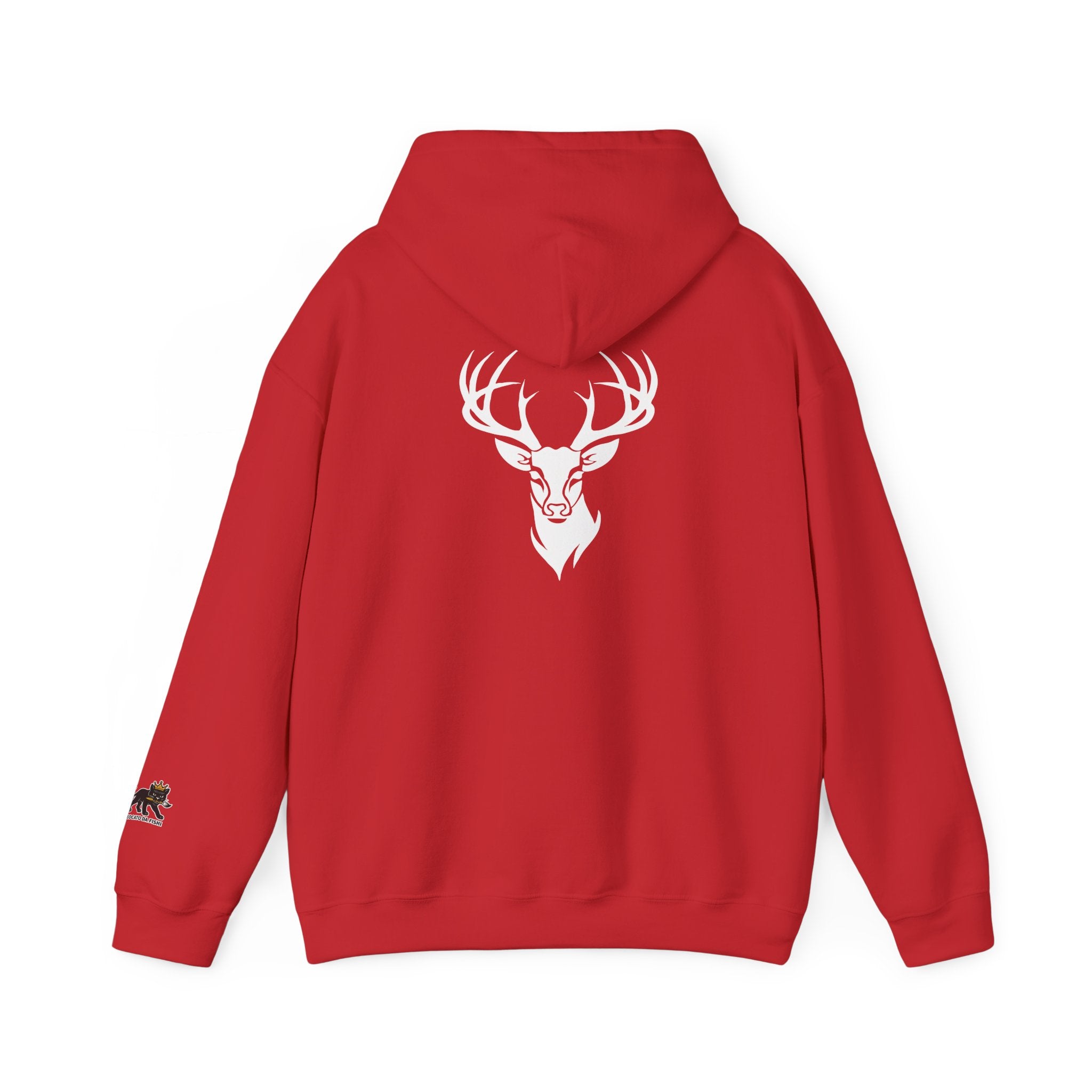 deer head Hooded Sweatshirt, Unisex Casual Hoodie