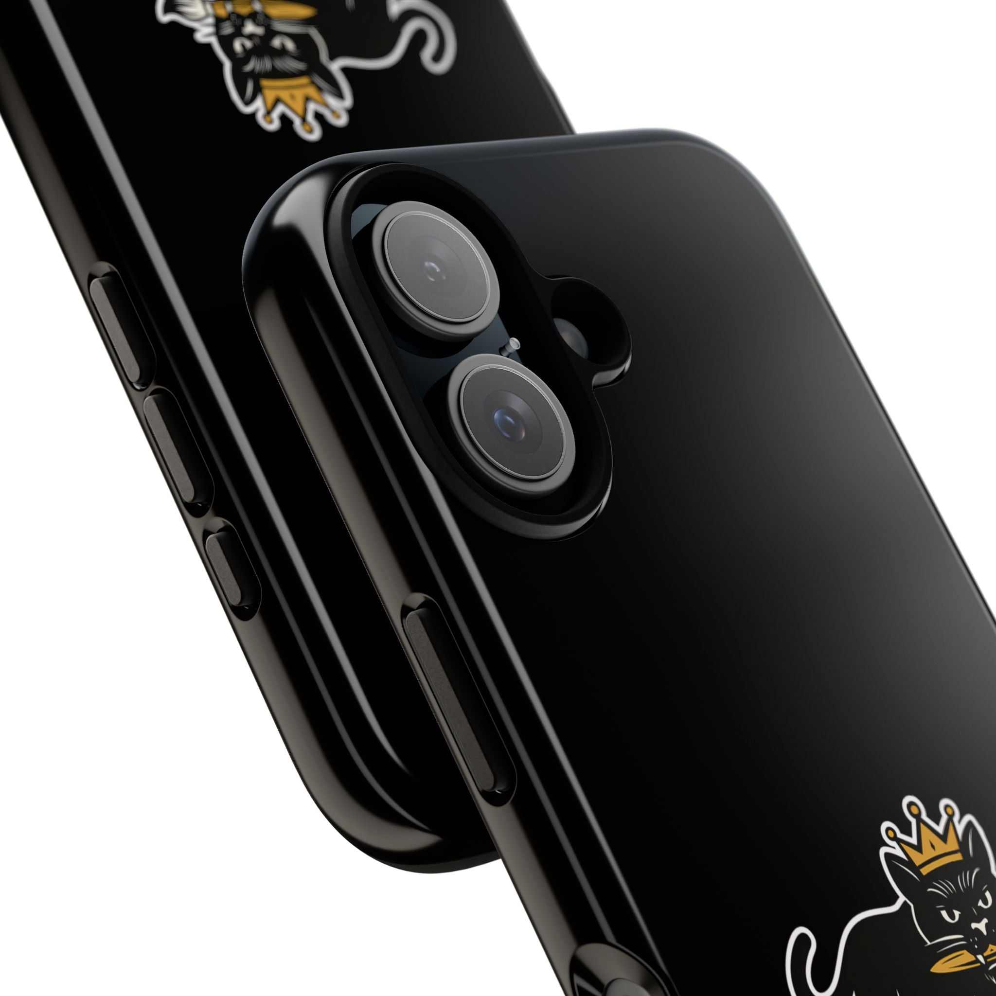 Tough Cases Phone Case, Unique Cat Design, Perfect for Animal Lovers, Gift for Birthdays, Fun Accessory for Everyday Use