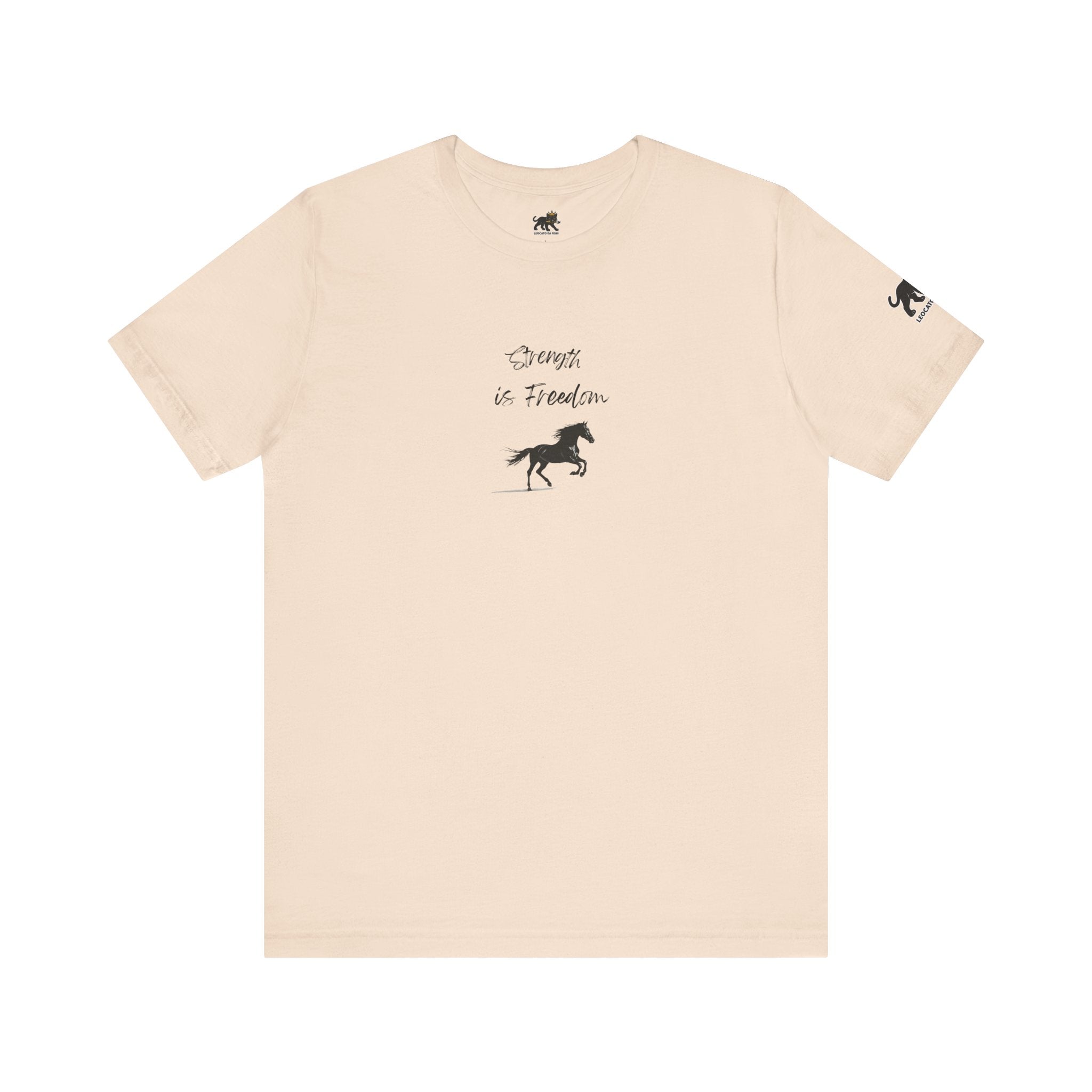 strength is freedom Graphic Tee, Casual Summer Shirt, Marine Life T-Shirt, Gift for Sea Lovers,  high quality