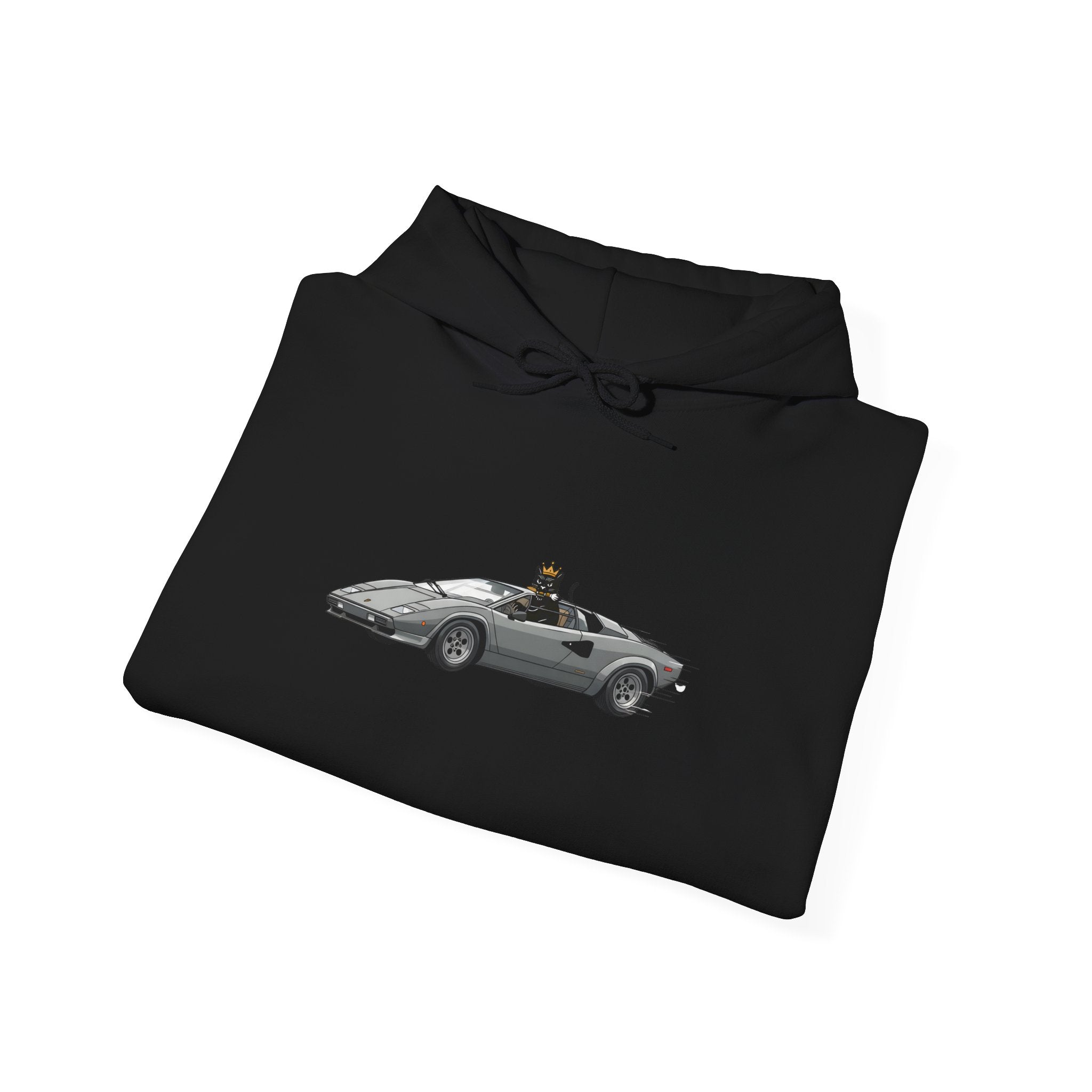 Lamborghini Countach Turbo Hooded Sweatshirt,
