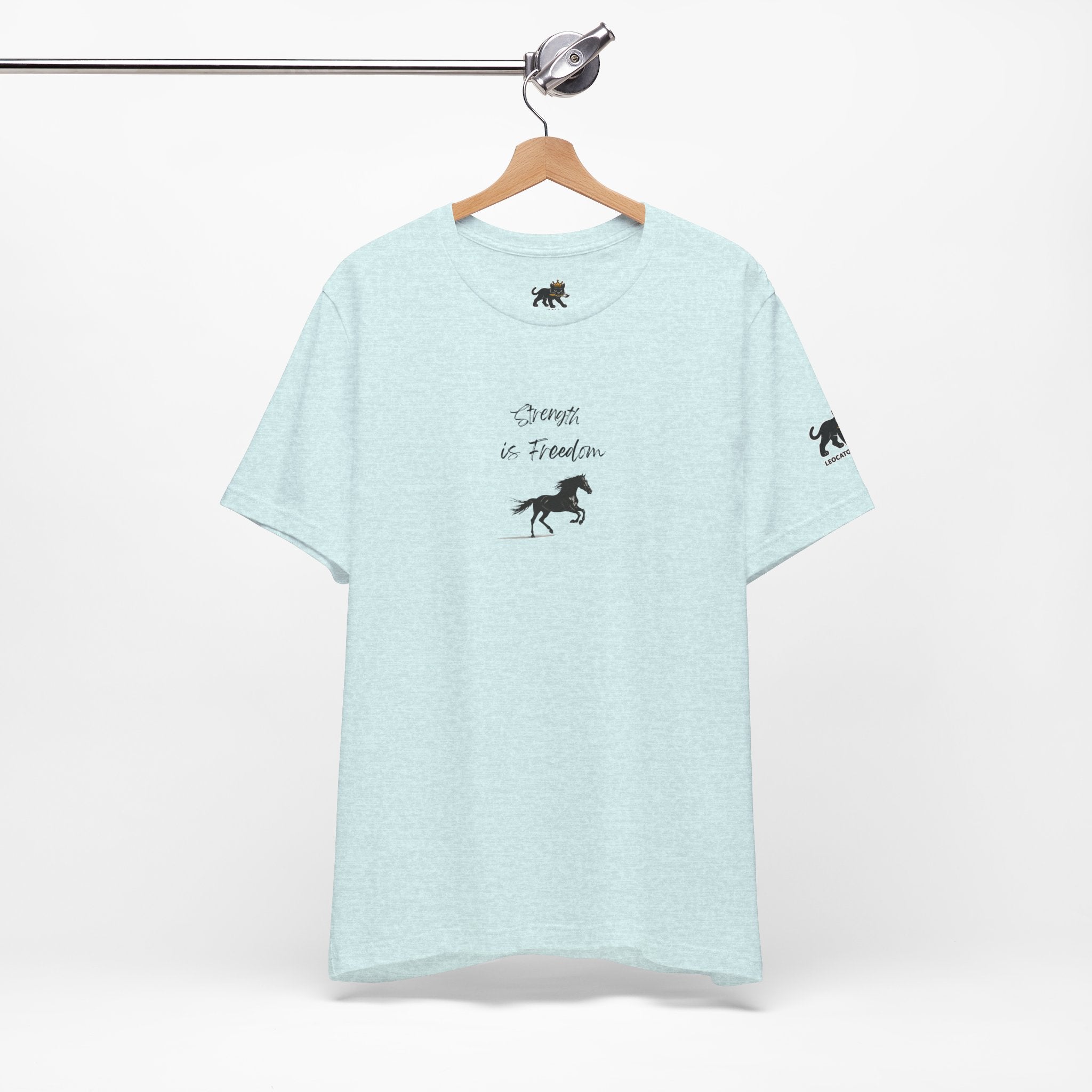 strength is freedom Graphic Tee, Casual Summer Shirt, Marine Life T-Shirt, Gift for Sea Lovers,  high quality