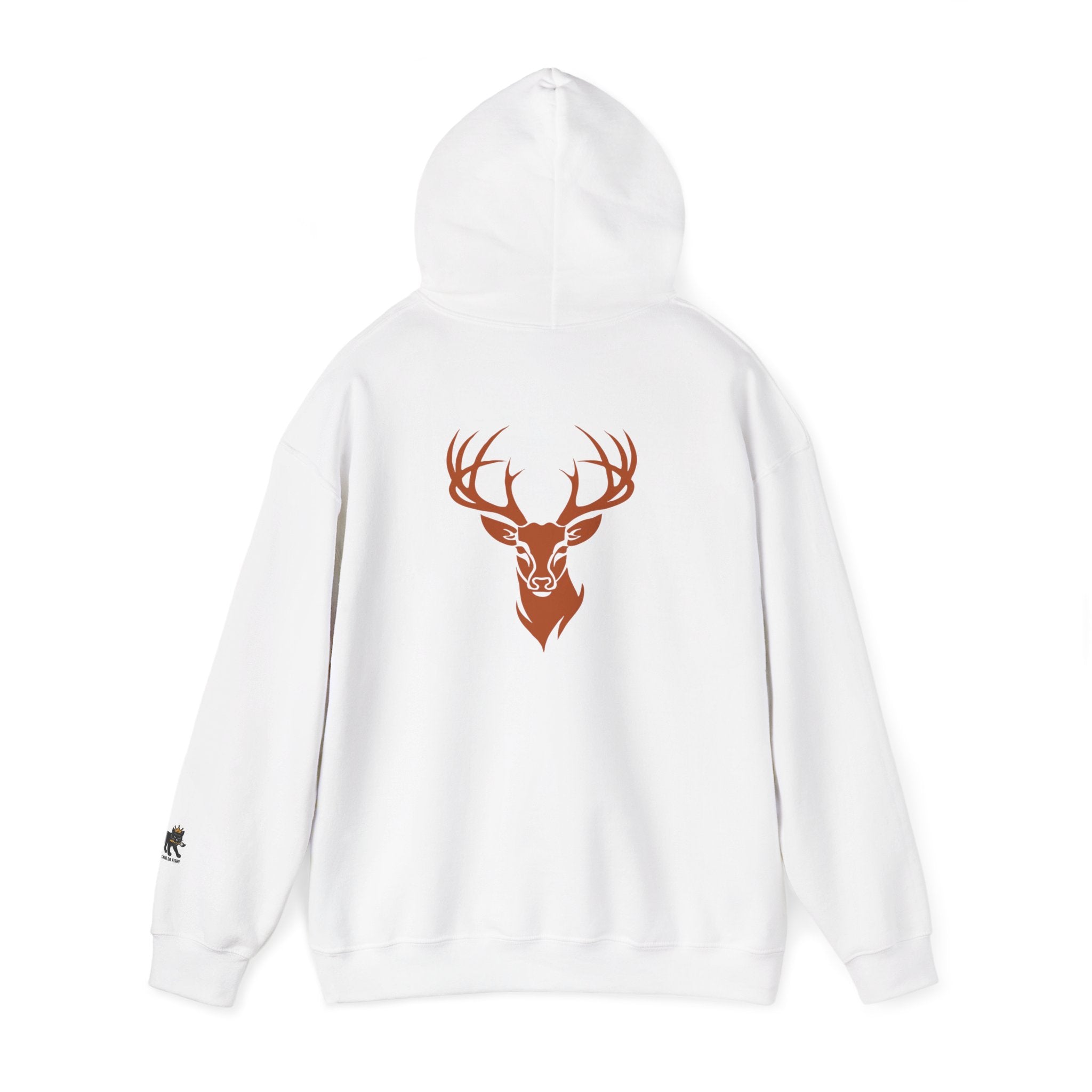 deer head Hooded Sweatshirt, Unisex Casual Hoodie