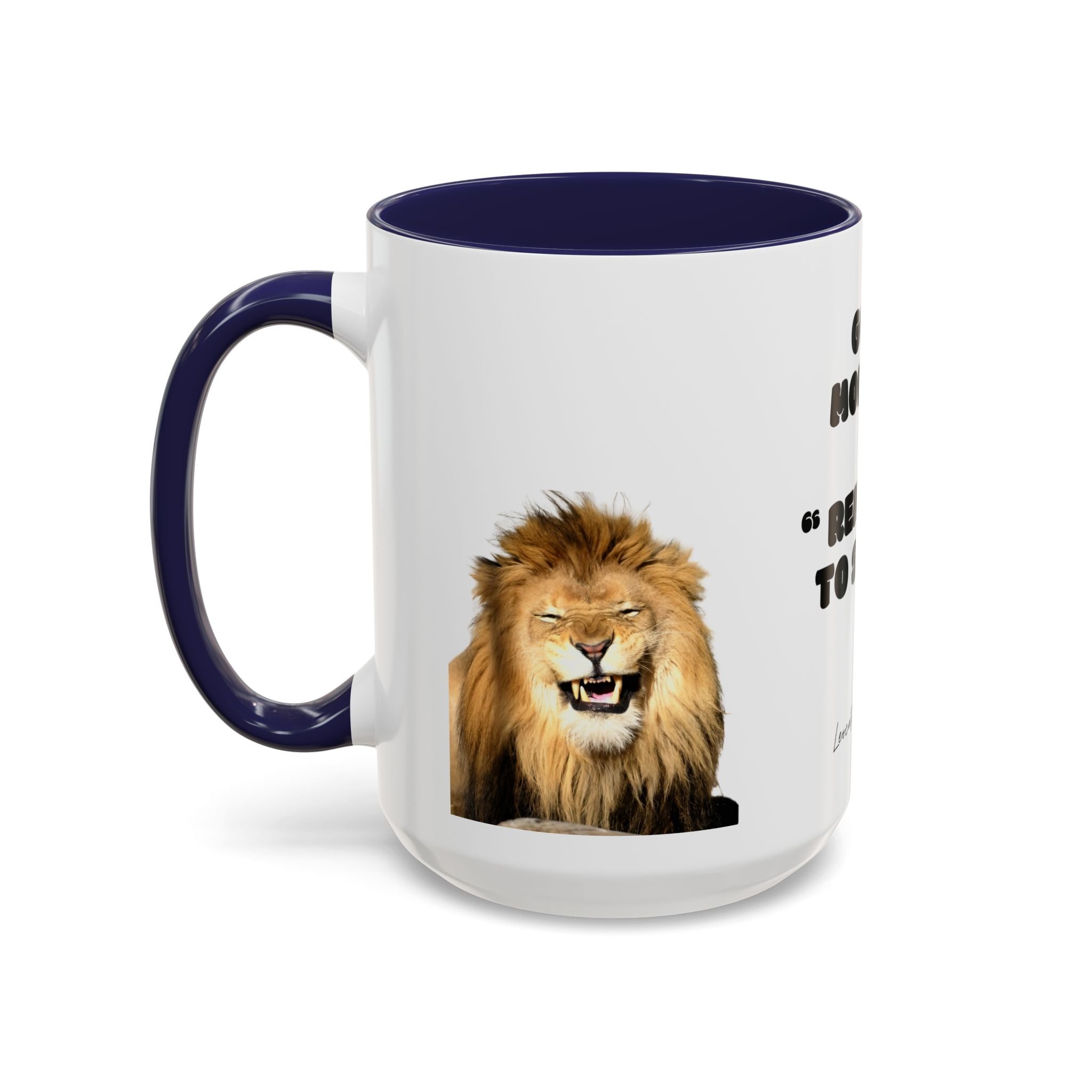 lion smile  Coffee Mug (11, 15oz)