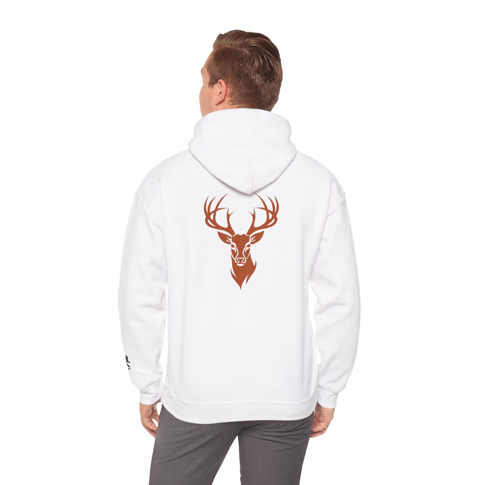 deer head Hooded Sweatshirt, Unisex Casual Hoodie