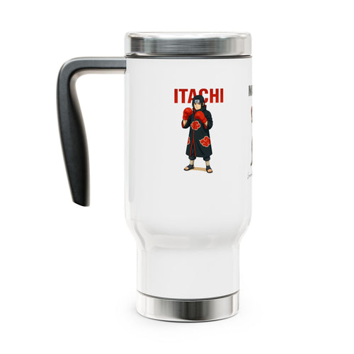 akatsuki Characters Travel Mug, Madara, Itachi, Stainless Steel Mug, Gifts for Anime Fans, Coffee Lovers, Travel Accessories