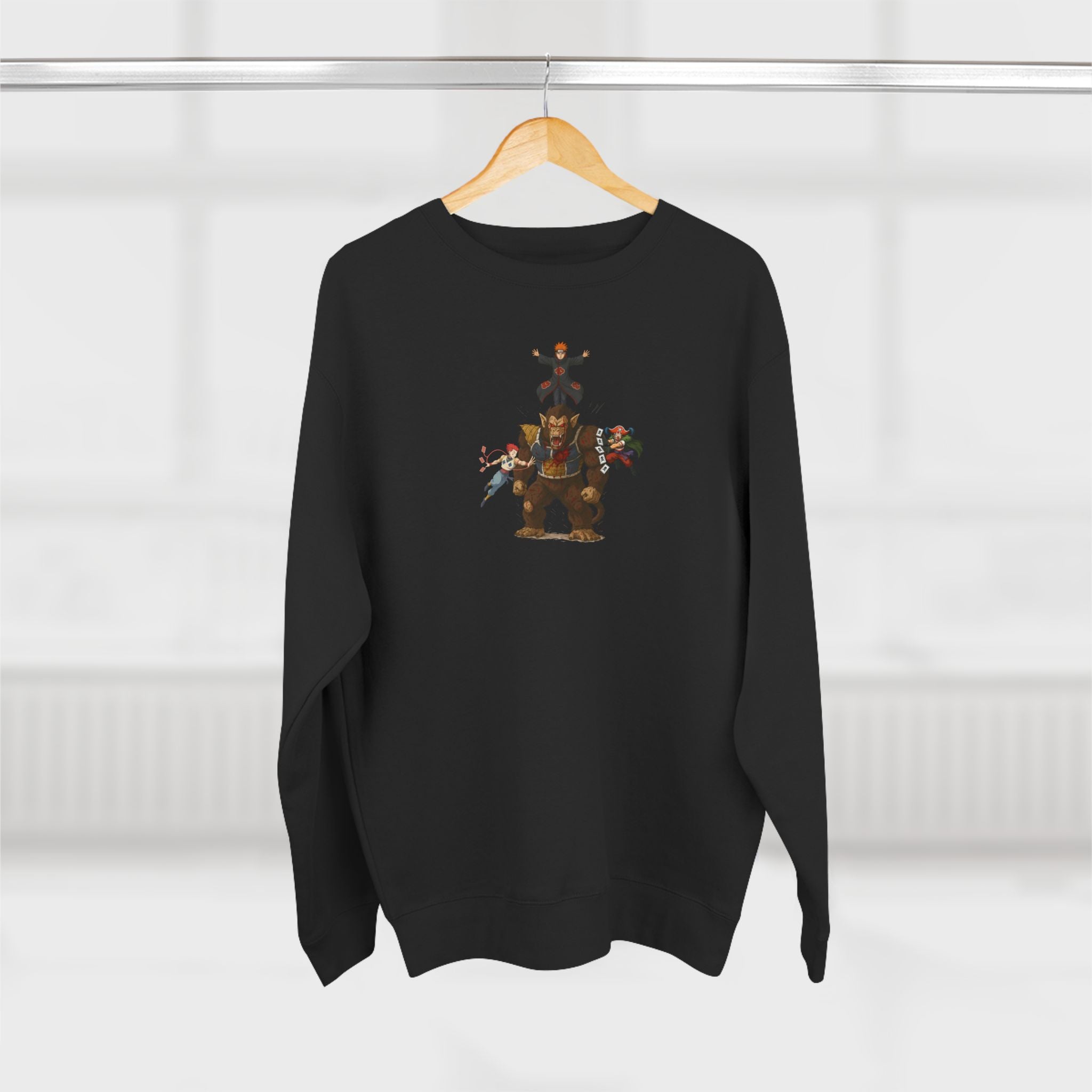 big fight Unisex Cartoon Sweatshirt with Fun Character Design, Graphic Sweatshirt for Fans, Cozy Gift for Birthdays, Casual Wear, Unique Apparel