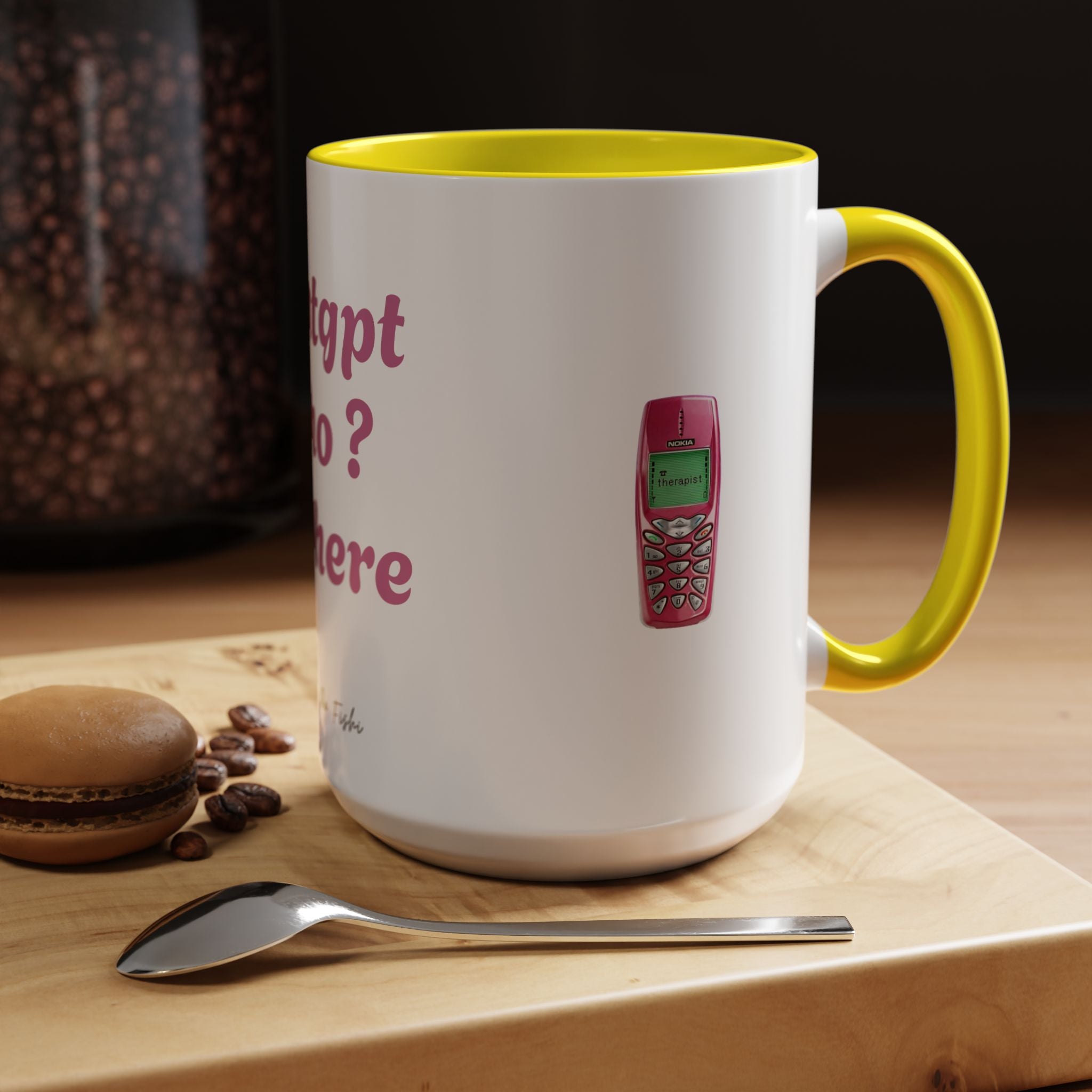 chatgpt how iam here Coffee Mug (11, 15oz)