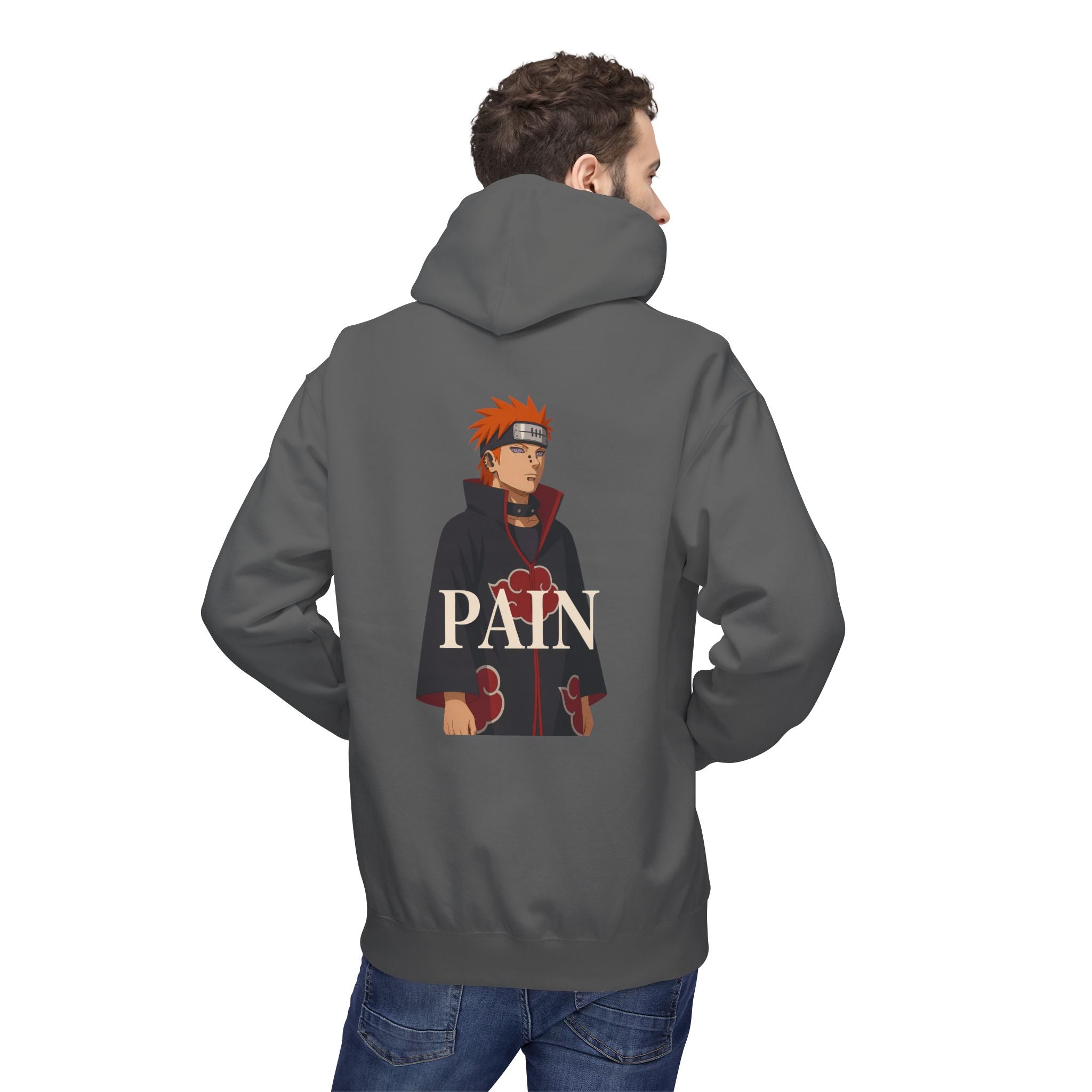 pain Anime-Inspired Unisex Fleece Hoodie, Cozy Streetwear, Gift for Fans, Perfect for Fall/Winter, Comfortable Hoodie for Everyday Wear, [...]