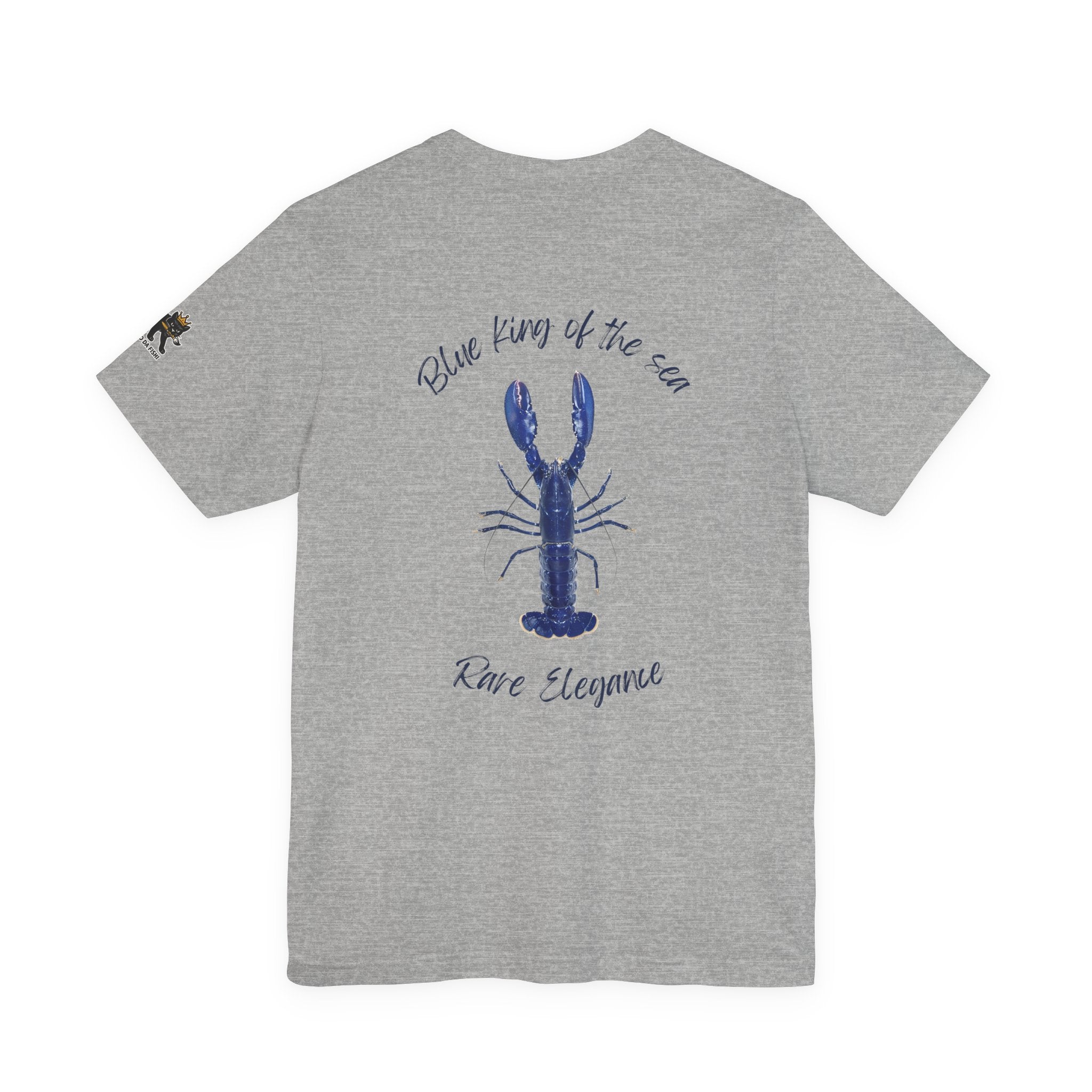 blue king of sea Lobster Graphic Tee, Casual Summer Shirt, Marine Life T-Shirt, Gift for Sea Lovers,  high quality