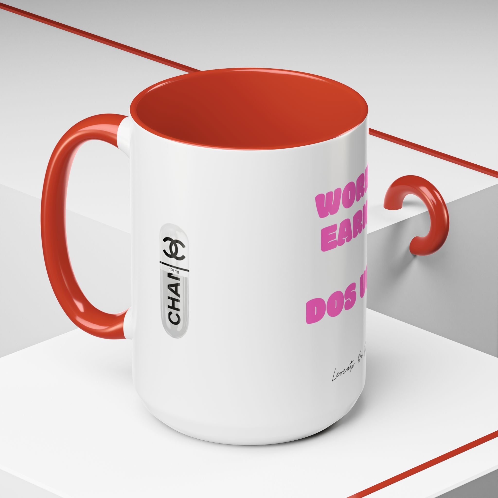 work earn dos up  Coffee Mug (11, 15oz)