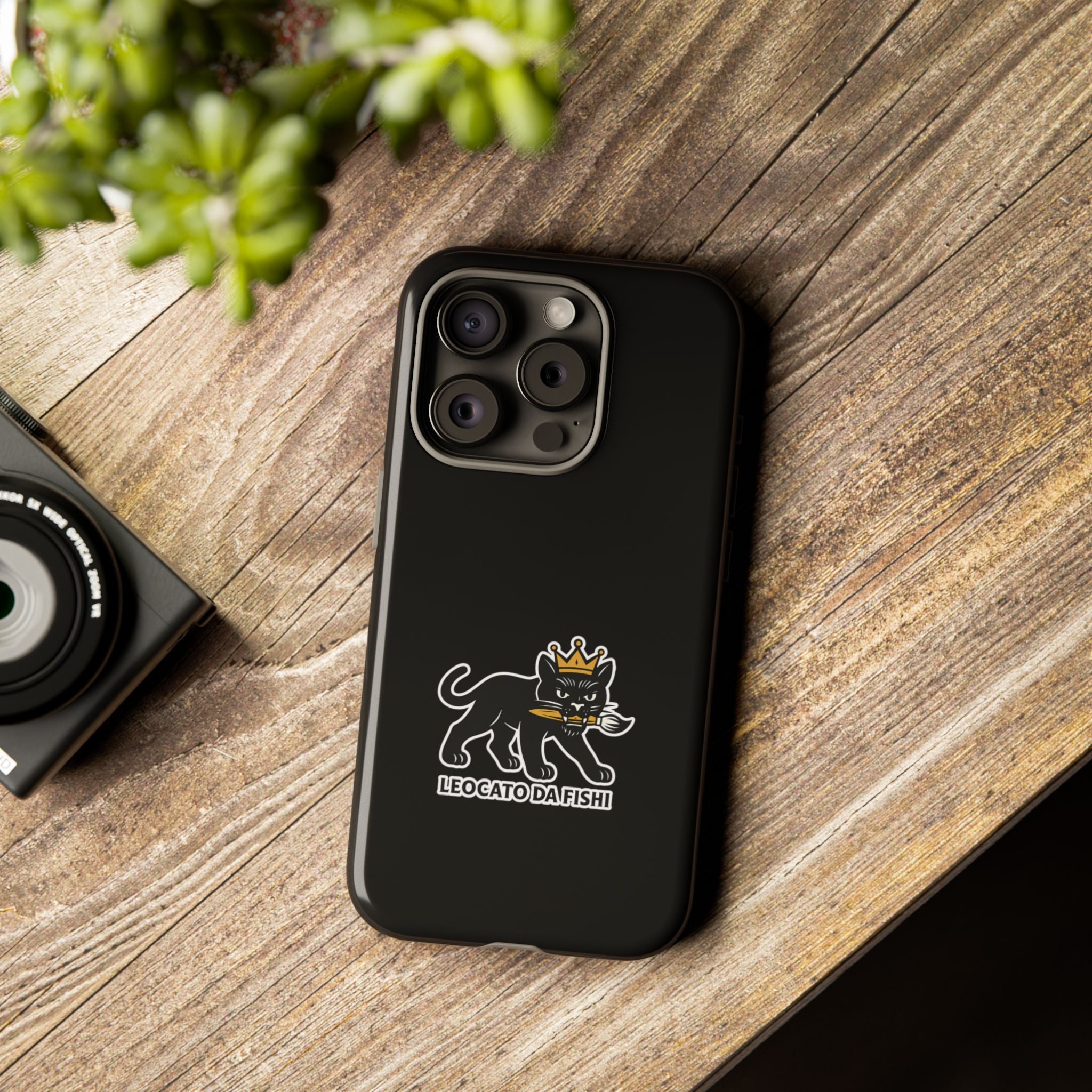 Tough Cases Phone Case, Unique Cat Design, Perfect for Animal Lovers, Gift for Birthdays, Fun Accessory for Everyday Use