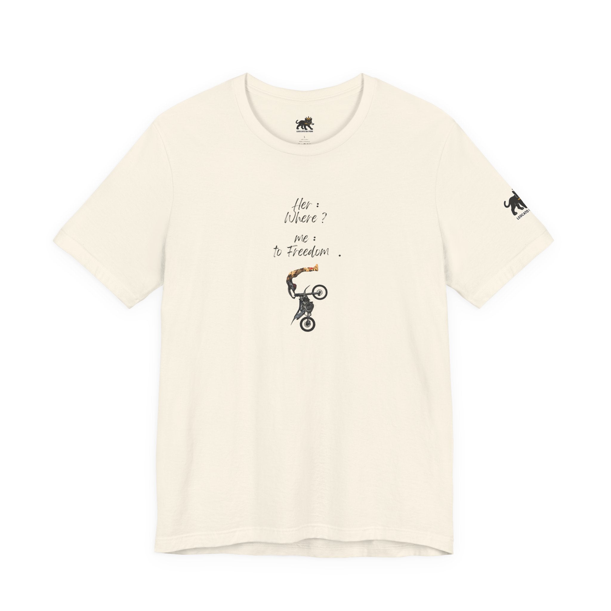 her where ? me to freedom Graphic Tee, Casual Summer Shirt, Marine Life T-Shirt, Gift for Sea Lovers,  high quality