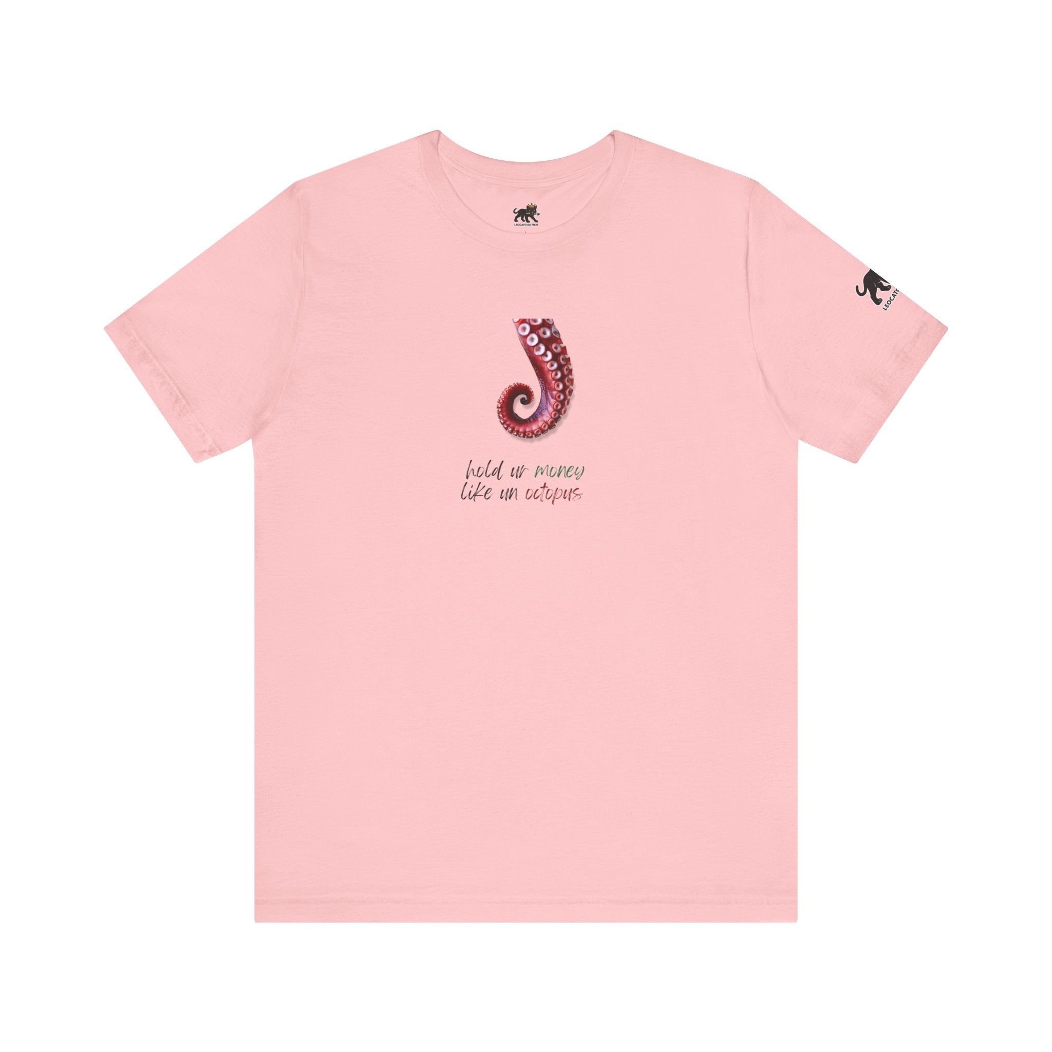 hold ur money like an octopus  Graphic Tee, Casual Summer Shirt, Marine Life T-Shirt, Gift for Sea Lovers,  high quality