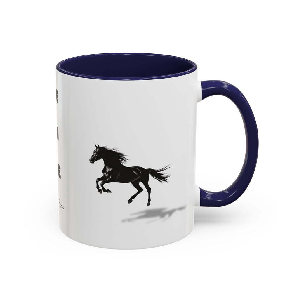 horse rise run  Coffee Mug (11, 15oz)